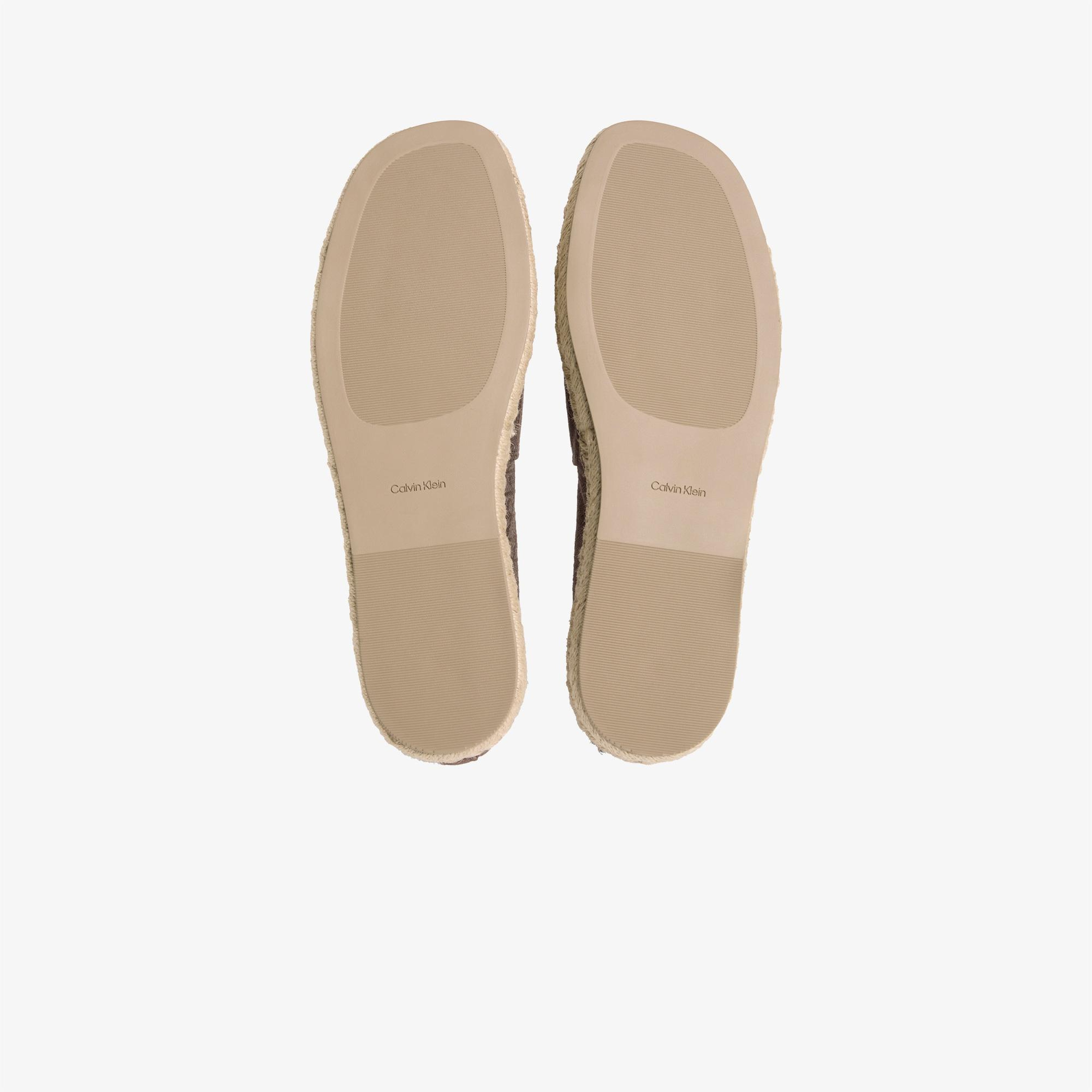 Calvin Klein Oblique Kadın Kahverengi Espadril