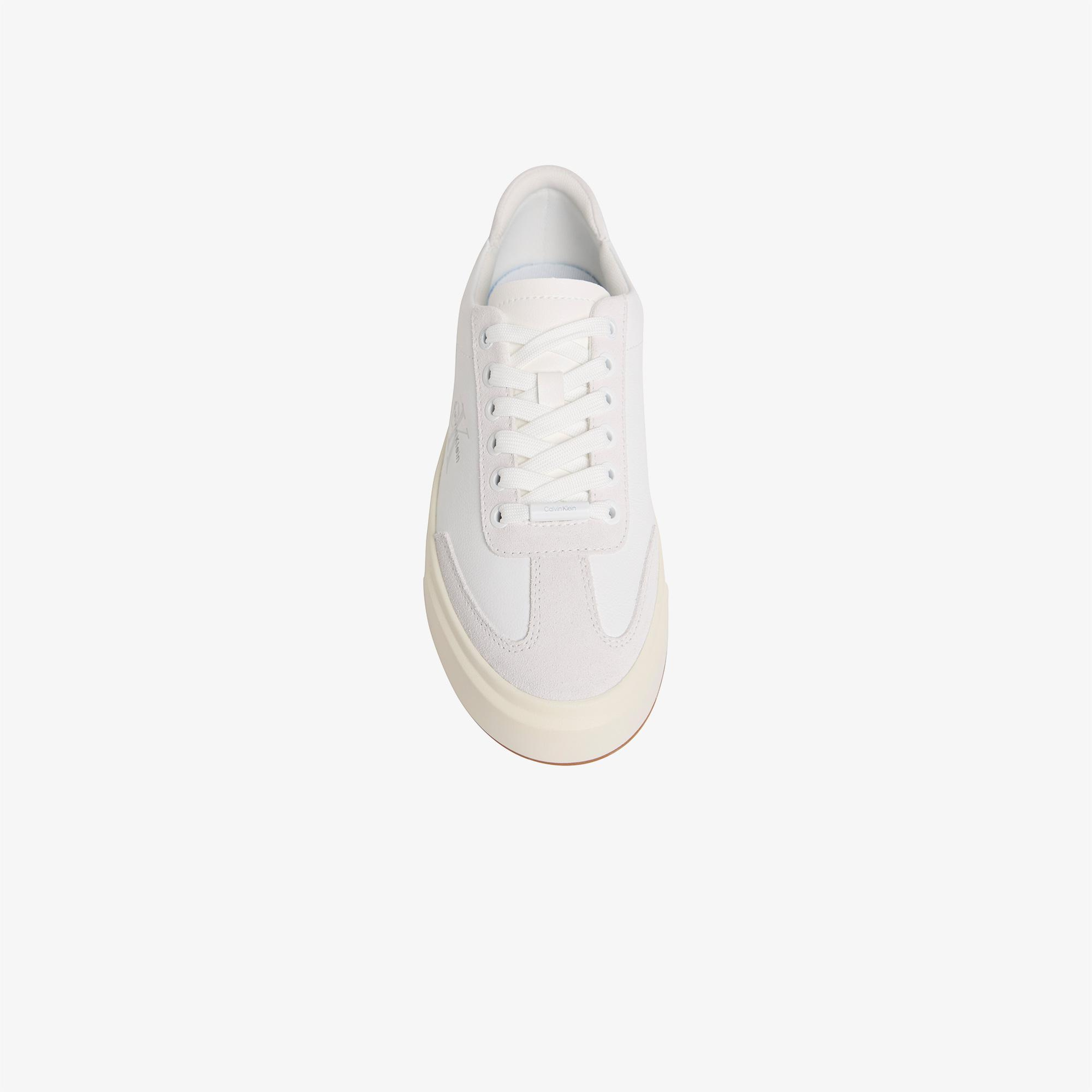 Calvin Klein Basket Cups Kadın Beyaz Sneaker