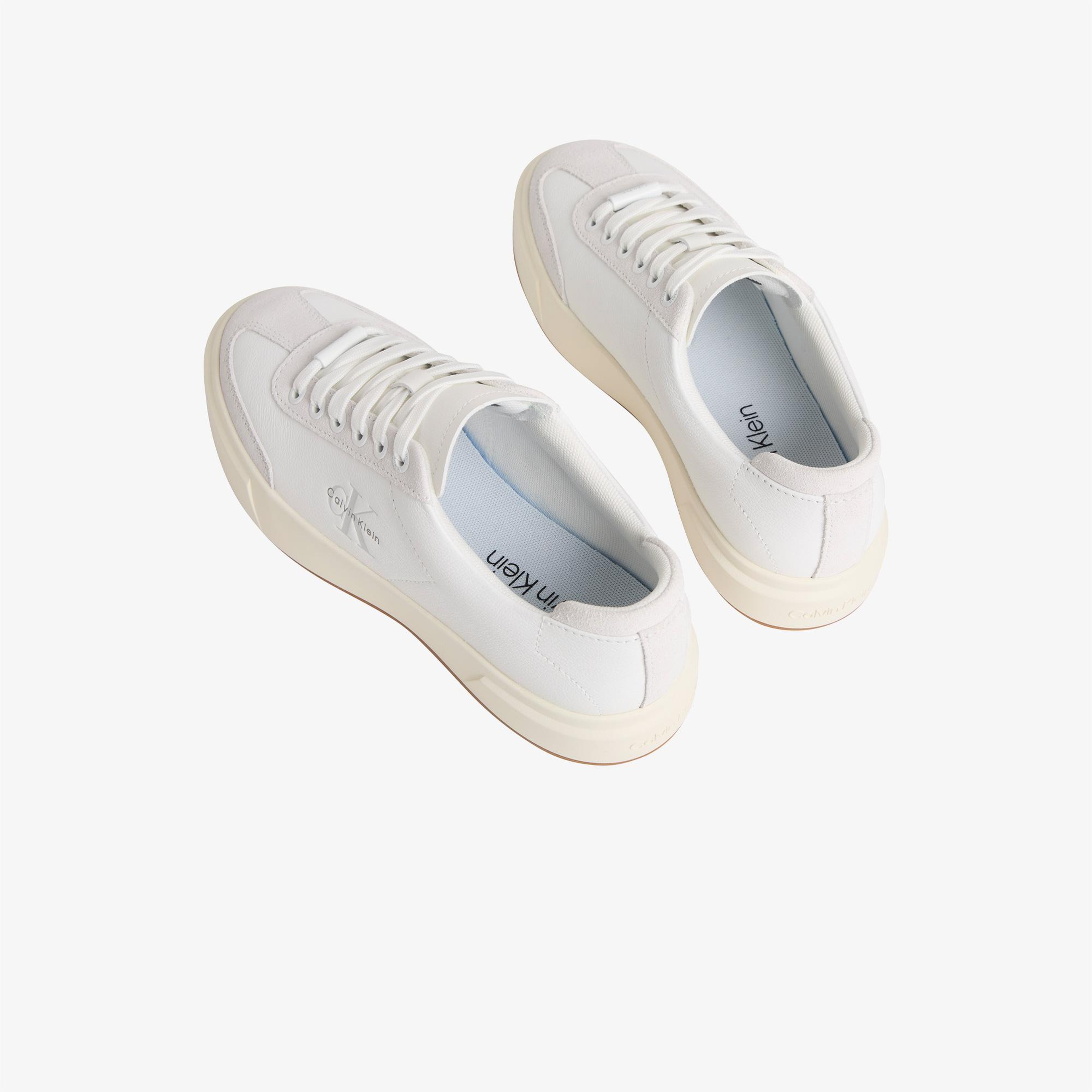 Calvin Klein Basket Cups Kadın Beyaz Sneaker