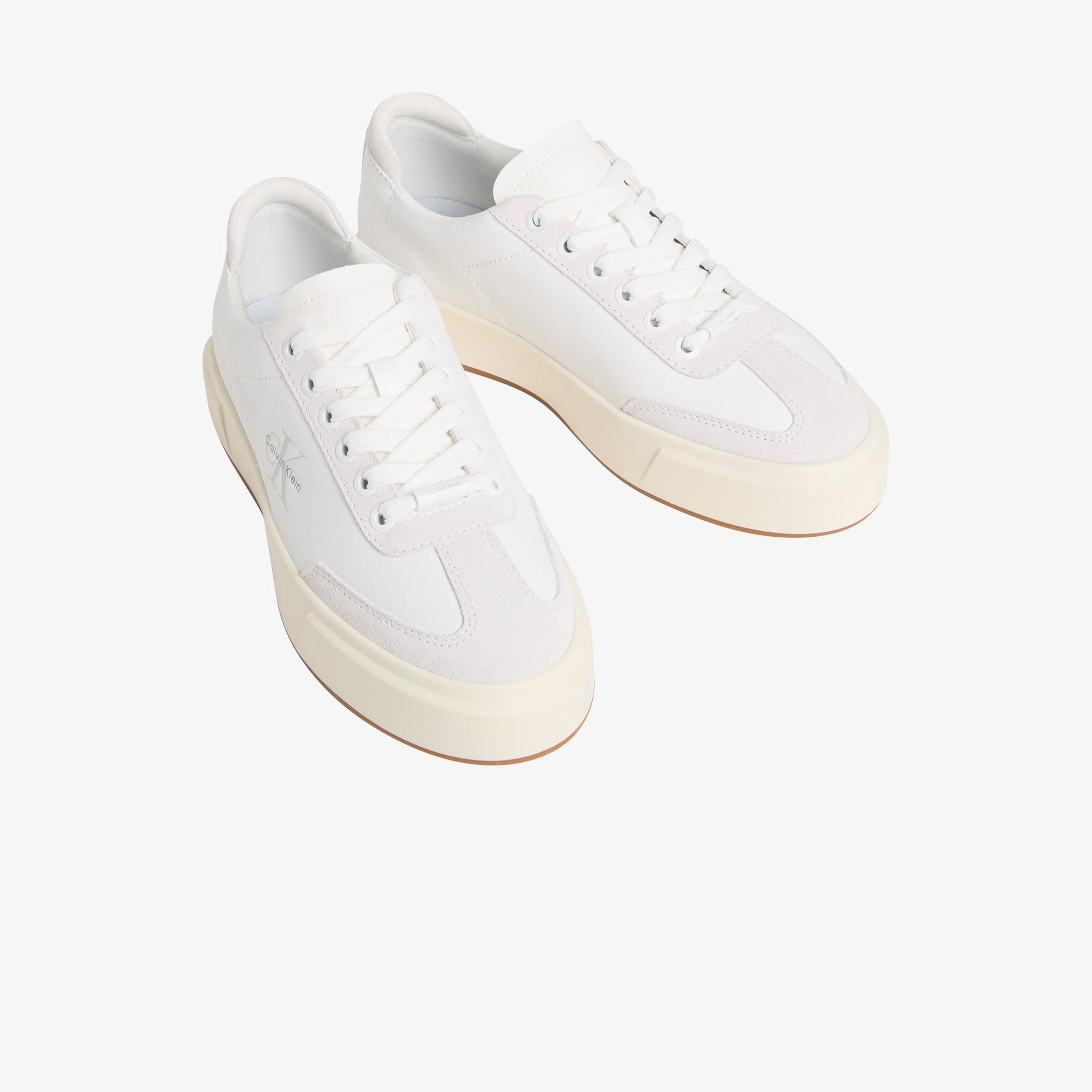 Calvin Klein Basket Cups Kadın Beyaz Sneaker