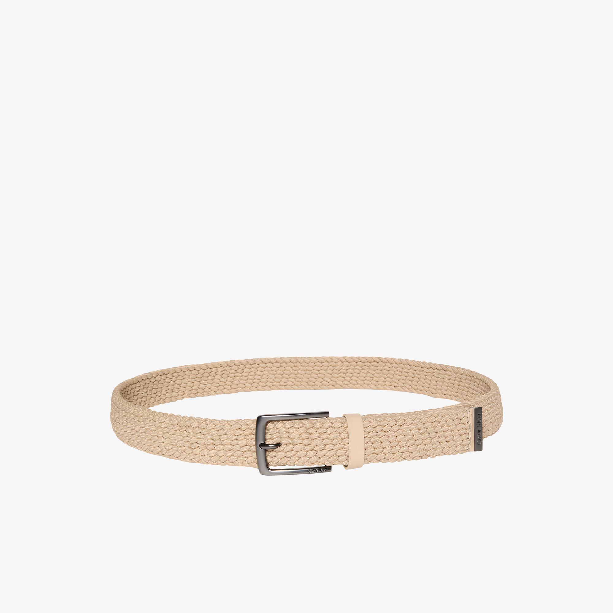 Calvin Klein Casual Pin Buckle 35mm Fixed Erkek Bej Kemer