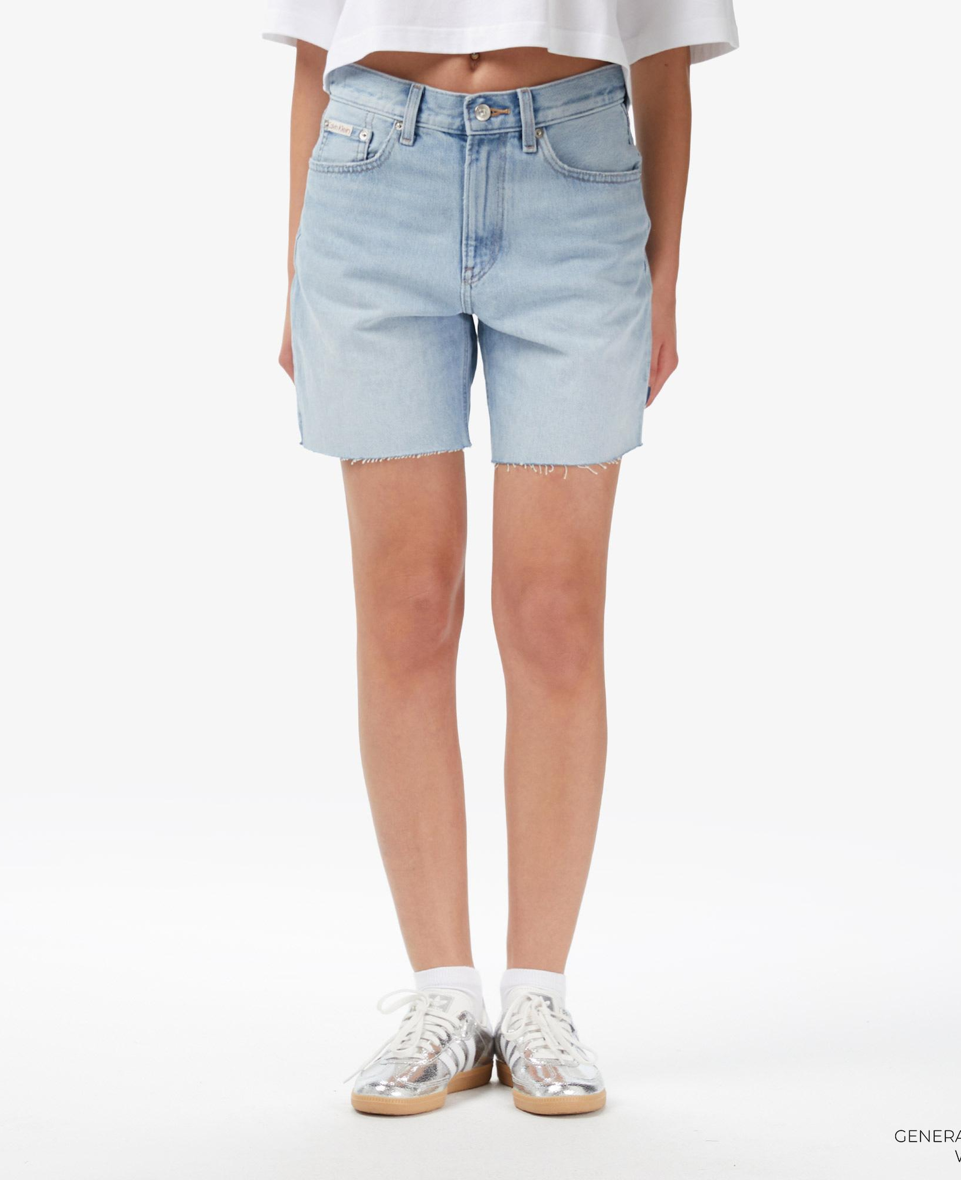 Calvin Klein 90S 6 in Washed Luther Kadın Mavi Şort