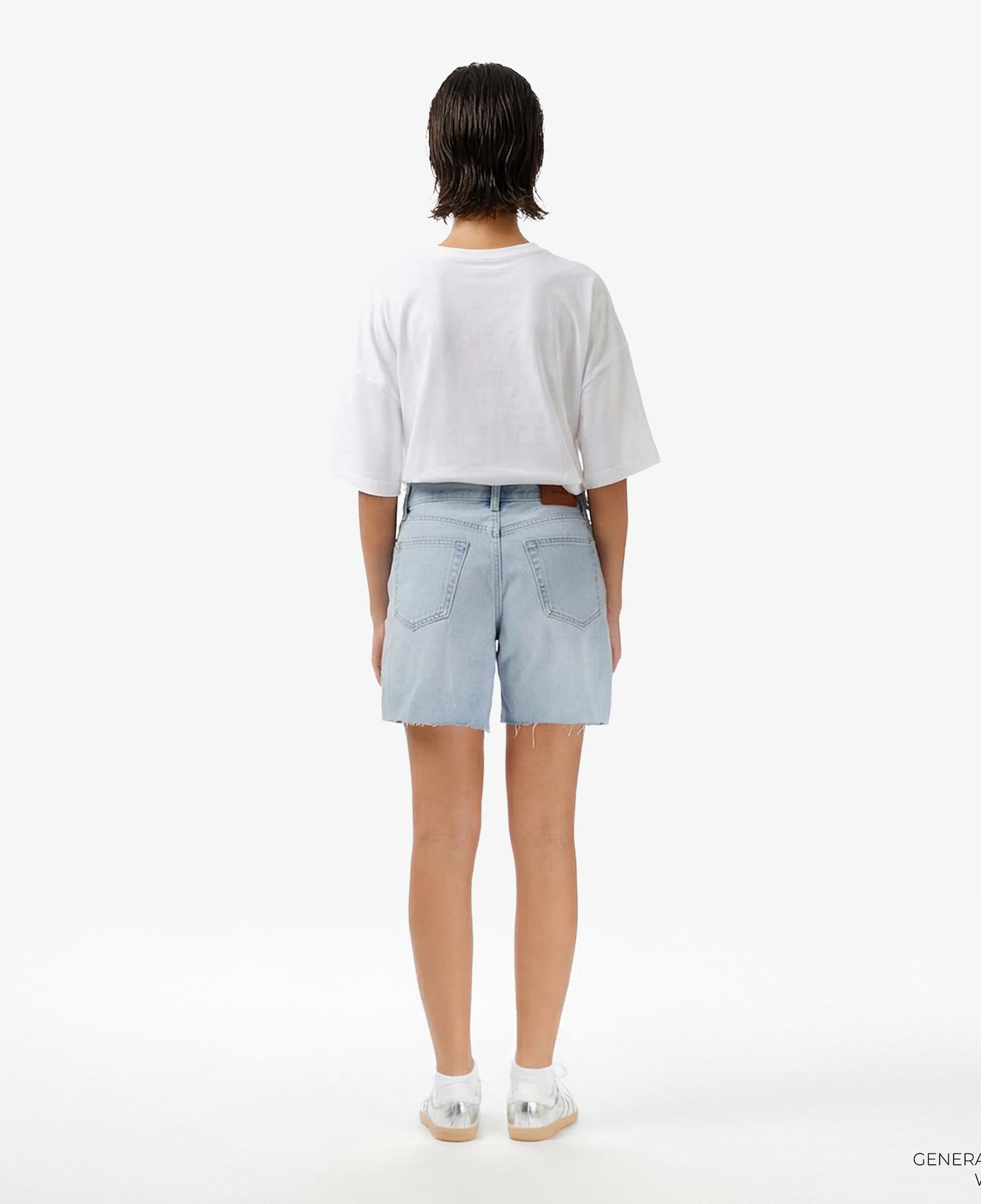 Calvin Klein 90S 6 in Washed Luther Kadın Mavi Şort