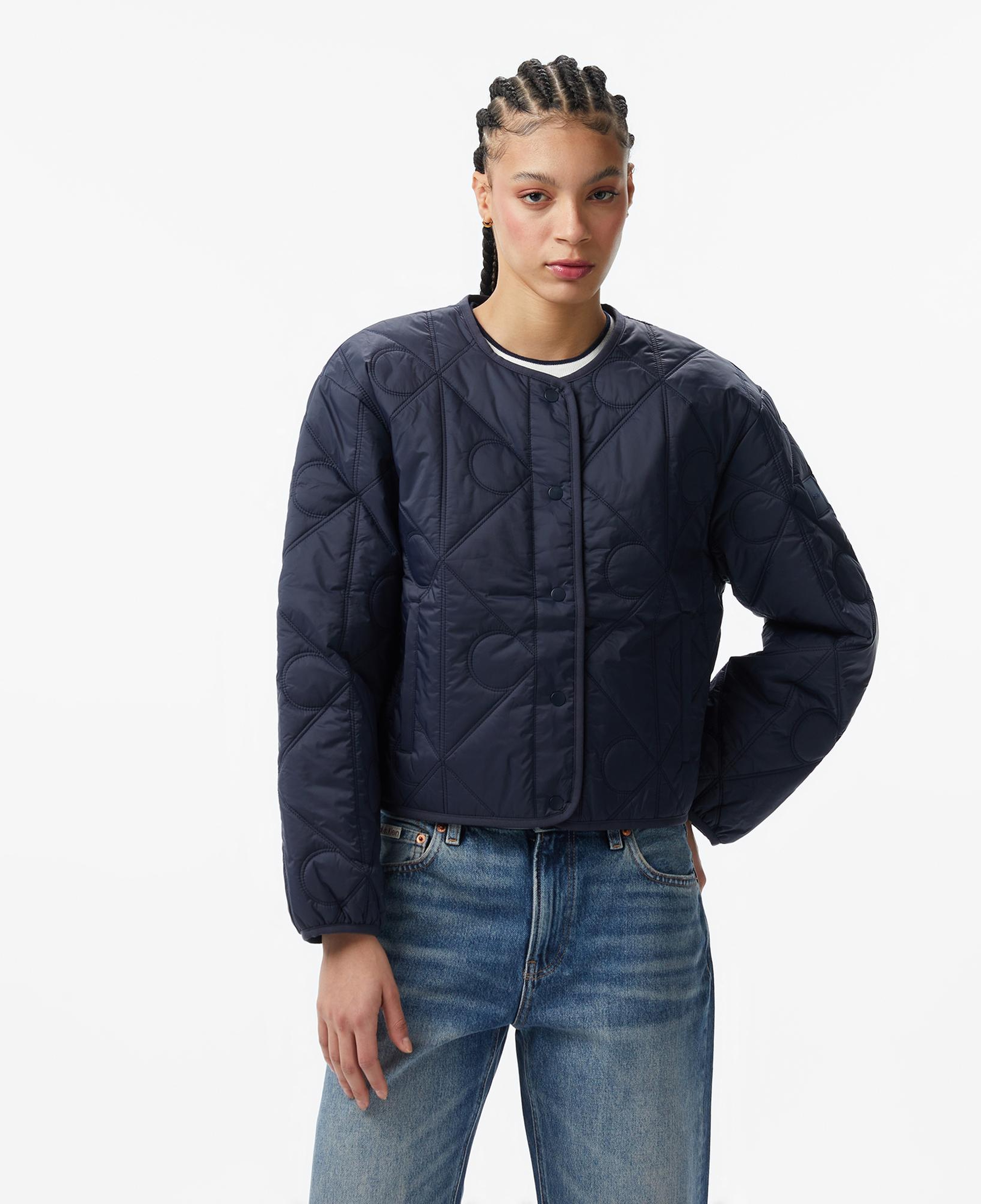 Calvin Klein Lighweight Quilted Liner Kadın Mavi Ceket