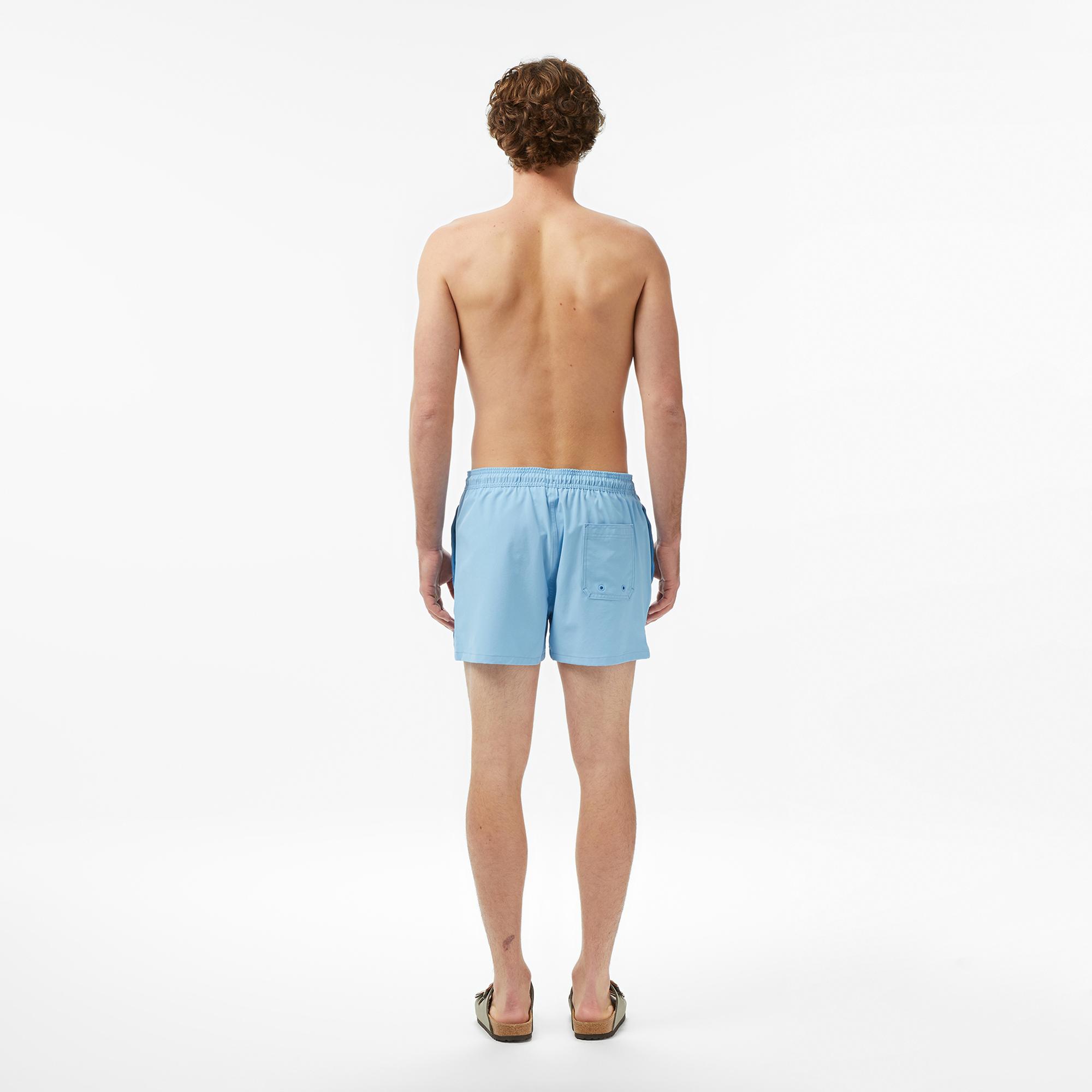 Calvin Klein Short Drawstring Erkek Mavi Deniz Şortu