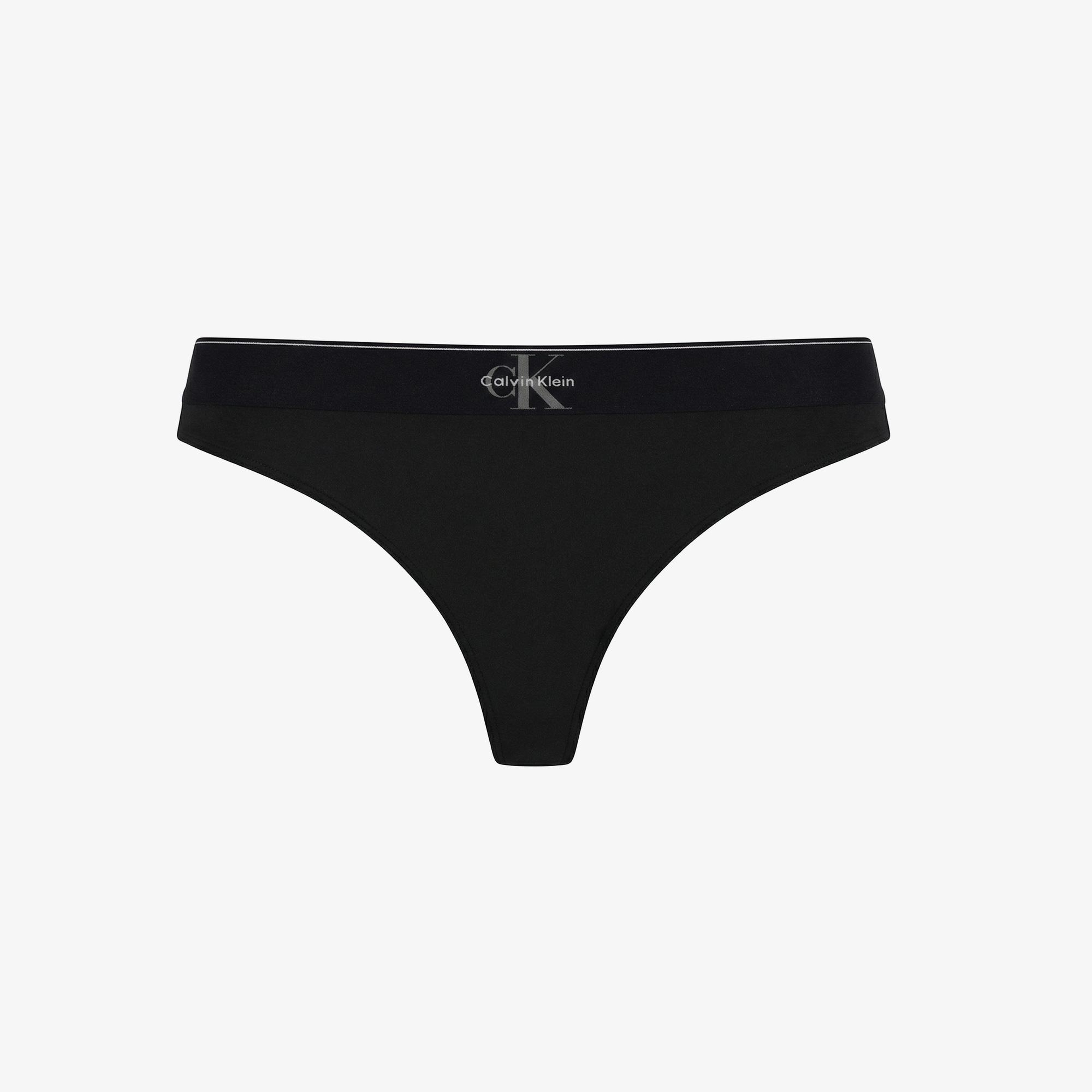 Calvin Klein Thong Kadın Siyah Külot