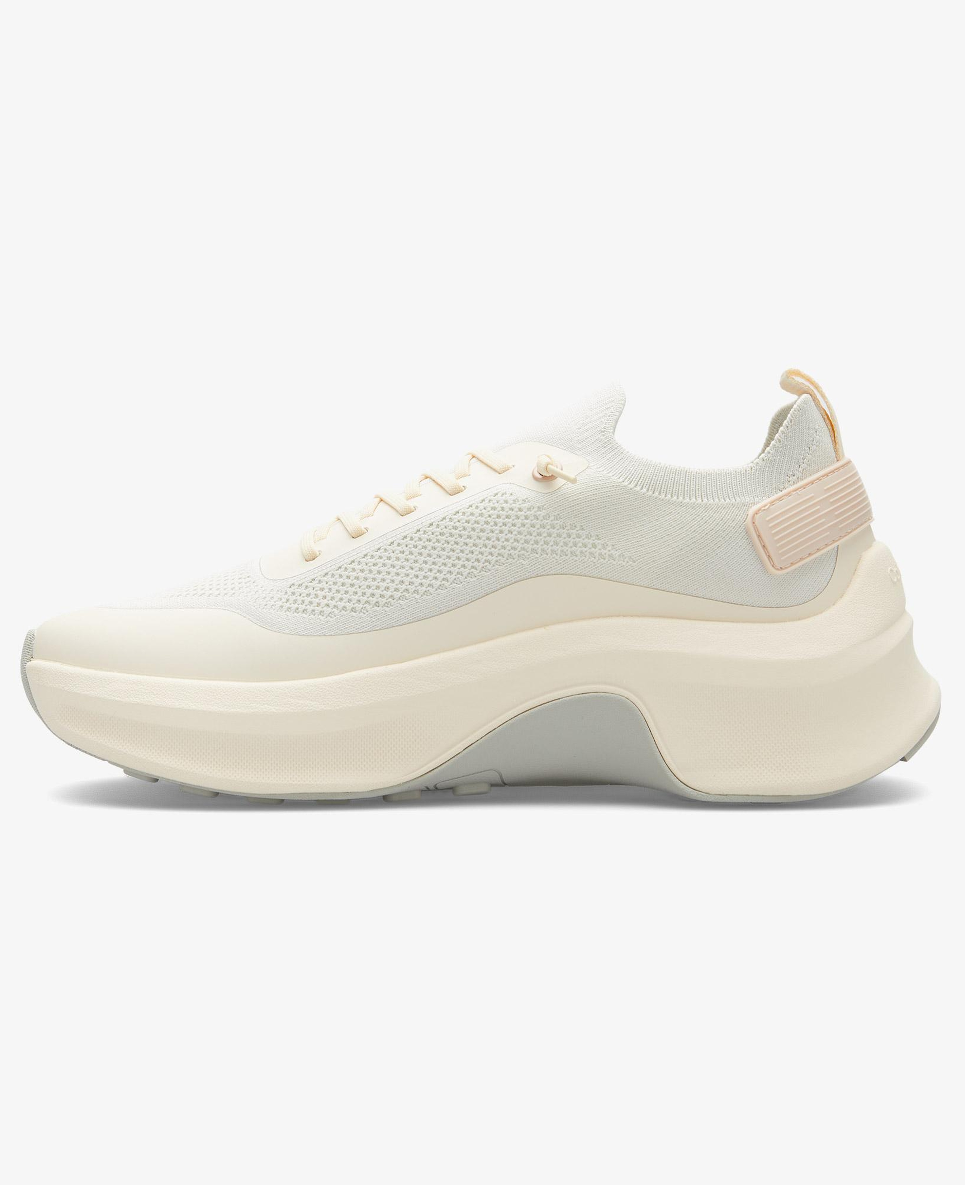 Calvin Klein Chunky Runner Lace Up Sock Knit Kadın Gri Sneaker