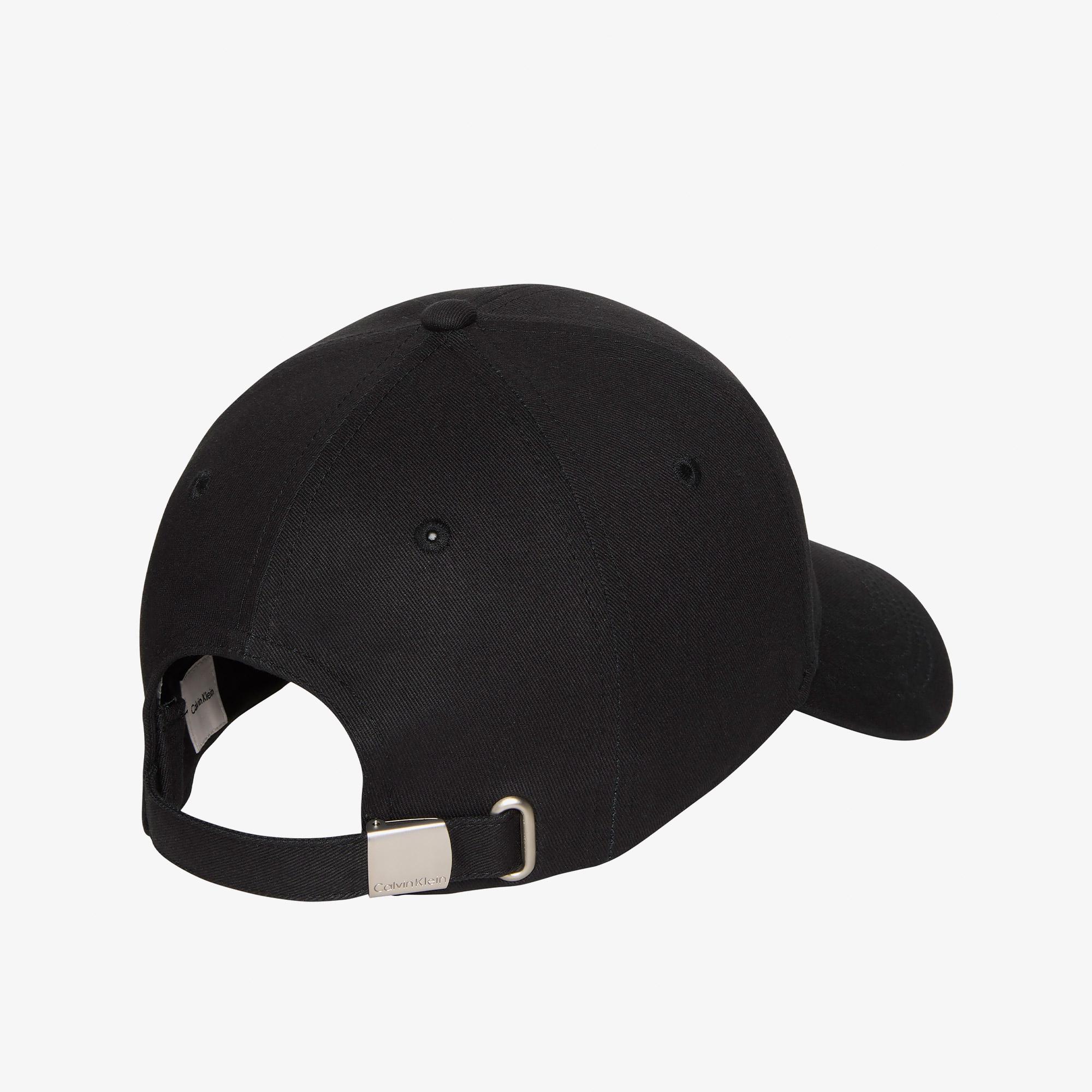 Calvin Klein Monologo Embroidery Baseball Kadın Siyah Şapka