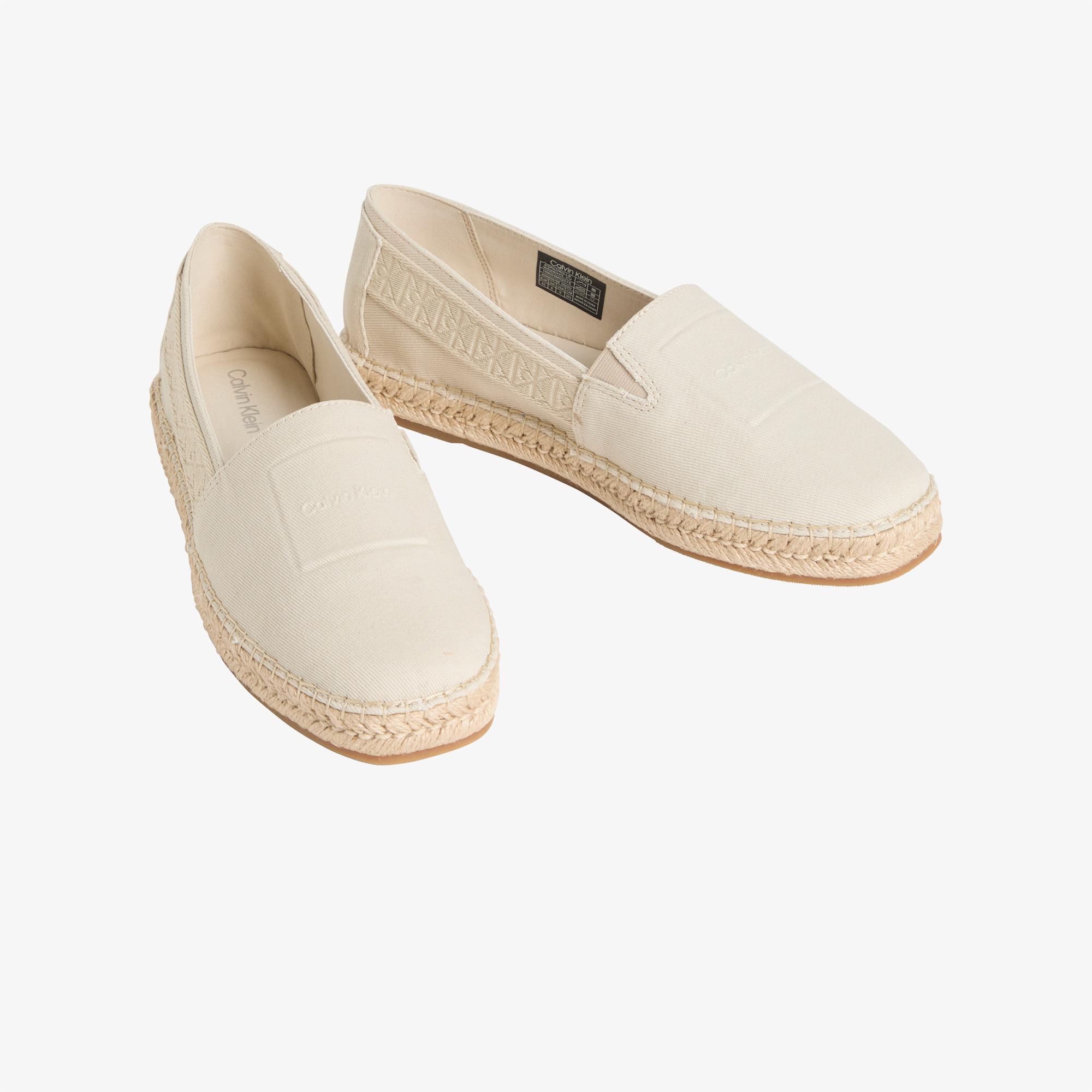 Calvin Klein Webbing Erkek Bej Espadril