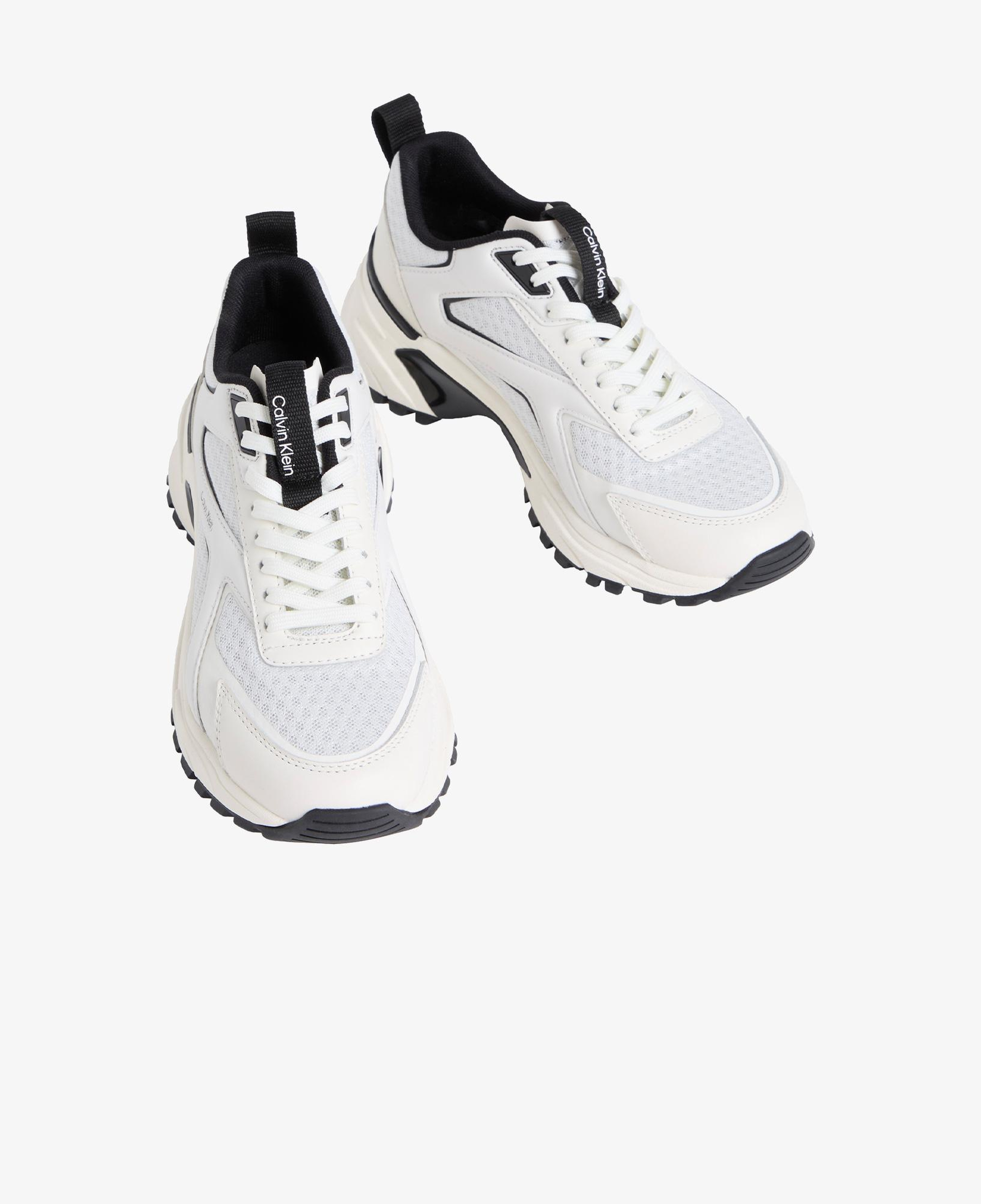 Calvin Klein Hike Run Stripe Mesh Kadın Beyaz Sneaker