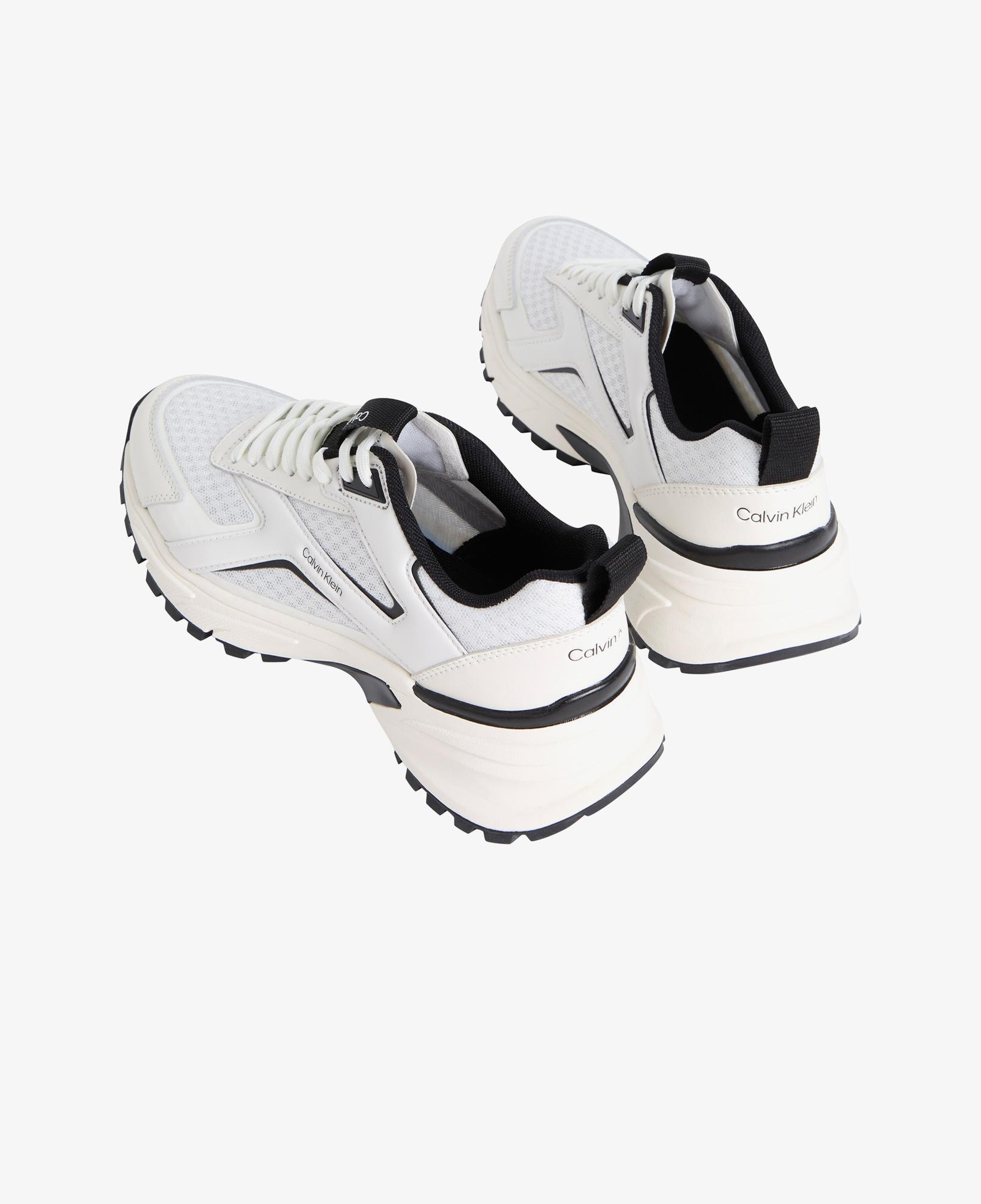 Calvin Klein Hike Run Stripe Mesh Kadın Beyaz Sneaker
