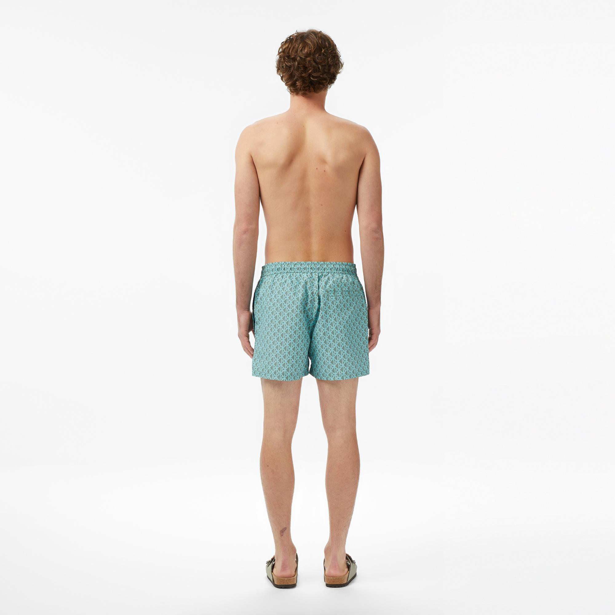 Calvin Klein Short Drawstring Covered Erkek Yeşil Deniz Şortu