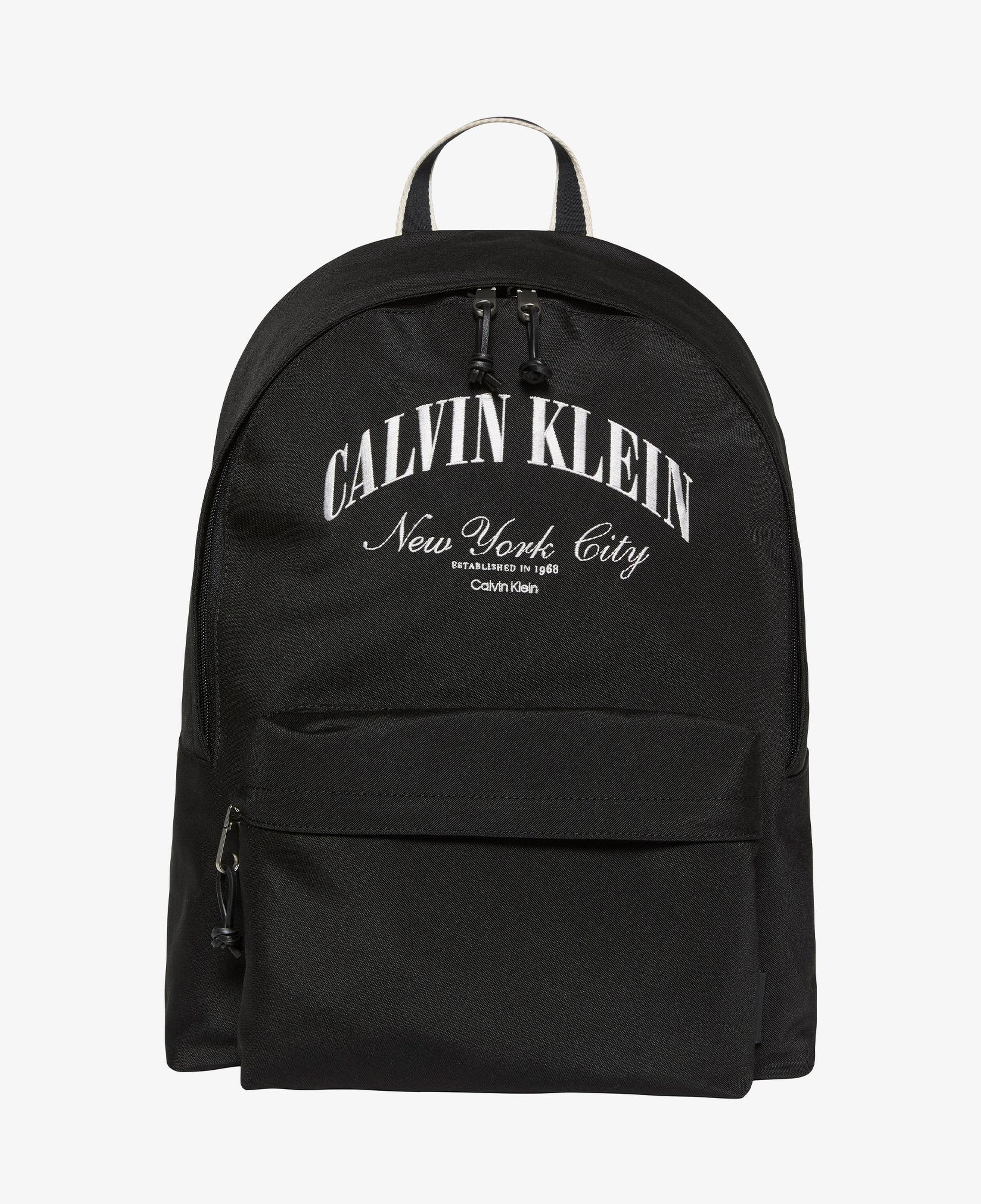 Calvin Klein Graphic Capsule Round Erkek Siyah Sırt Çantası