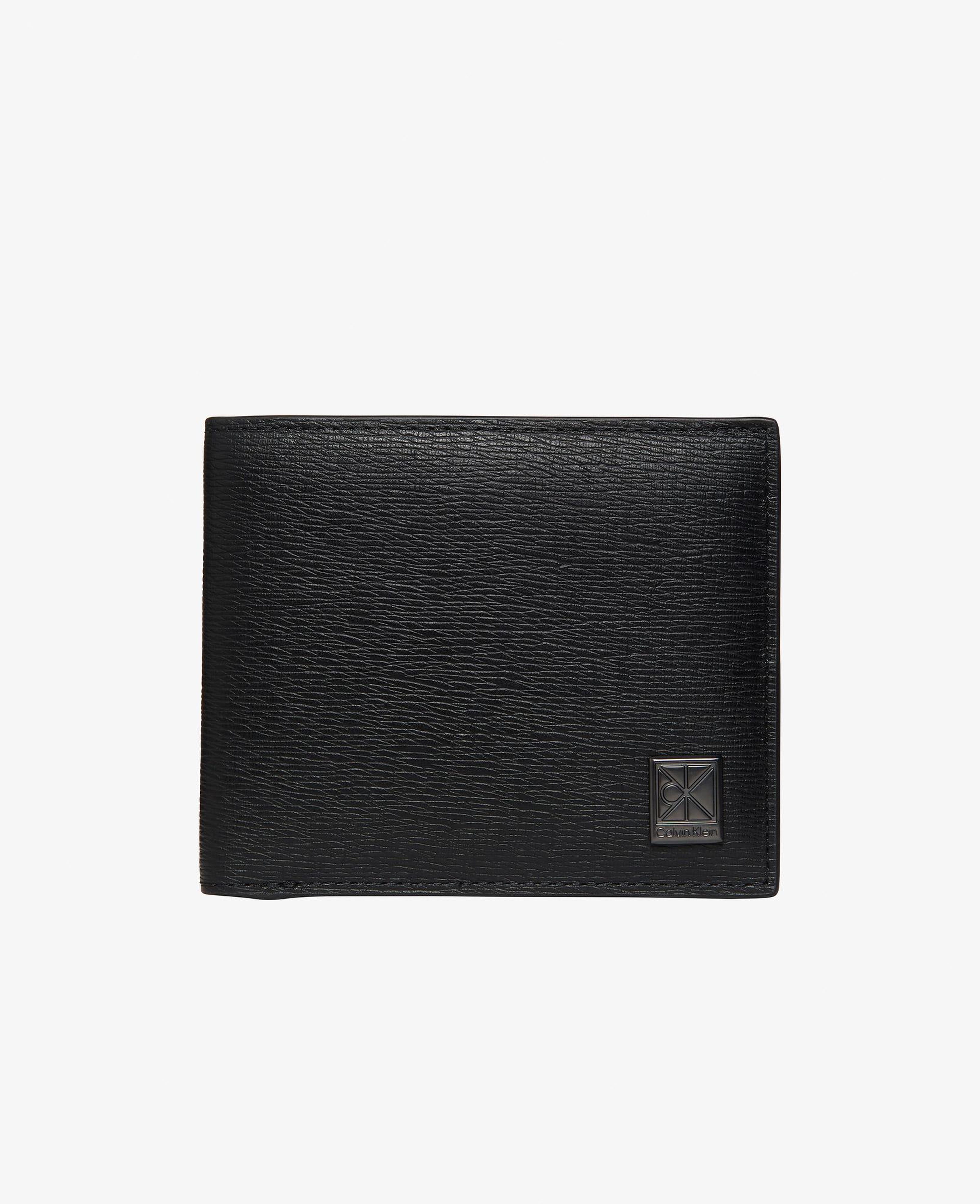 Calvin Klein Emblem Erkek Siyah Cüzdan