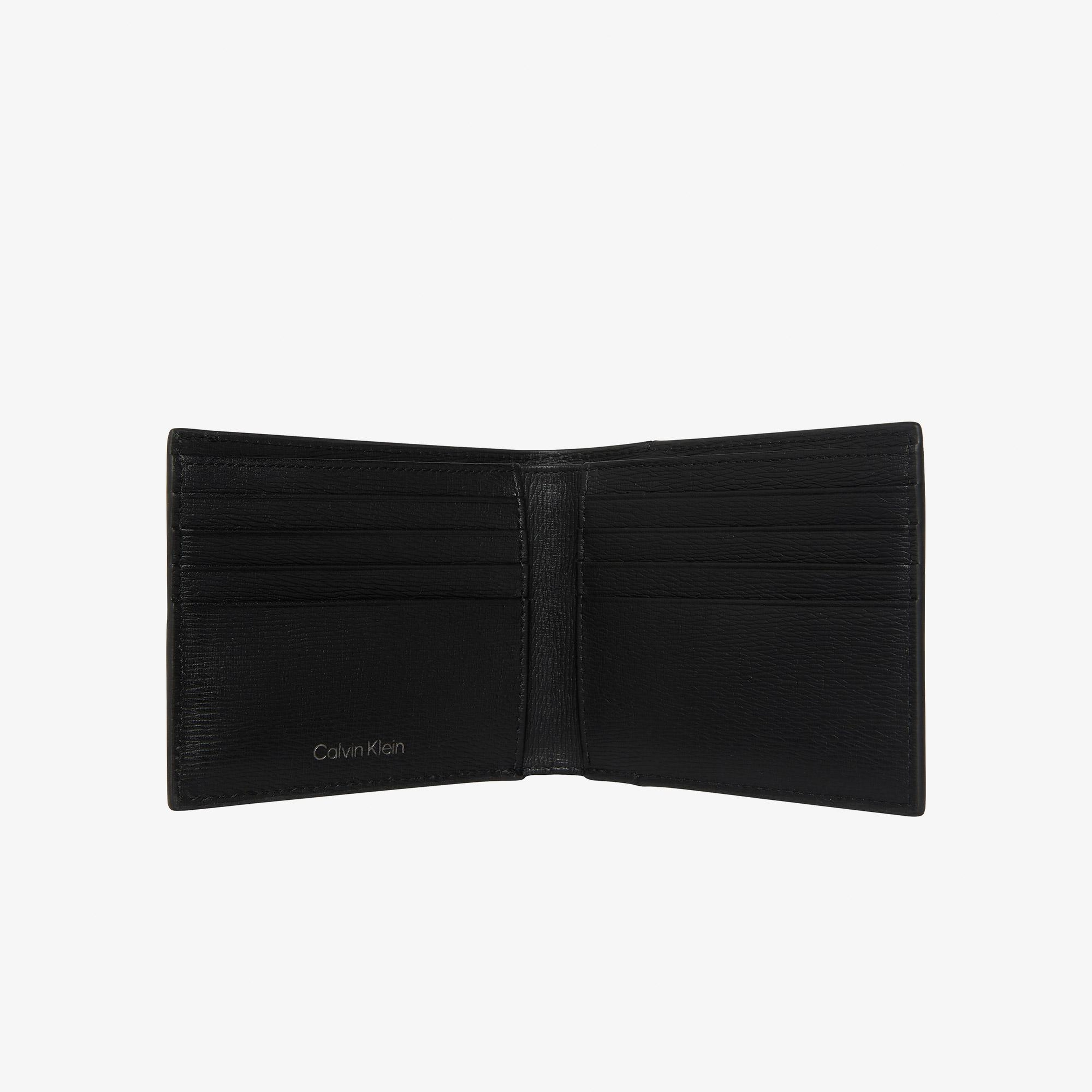 Calvin Klein Emblem Erkek Siyah Cüzdan