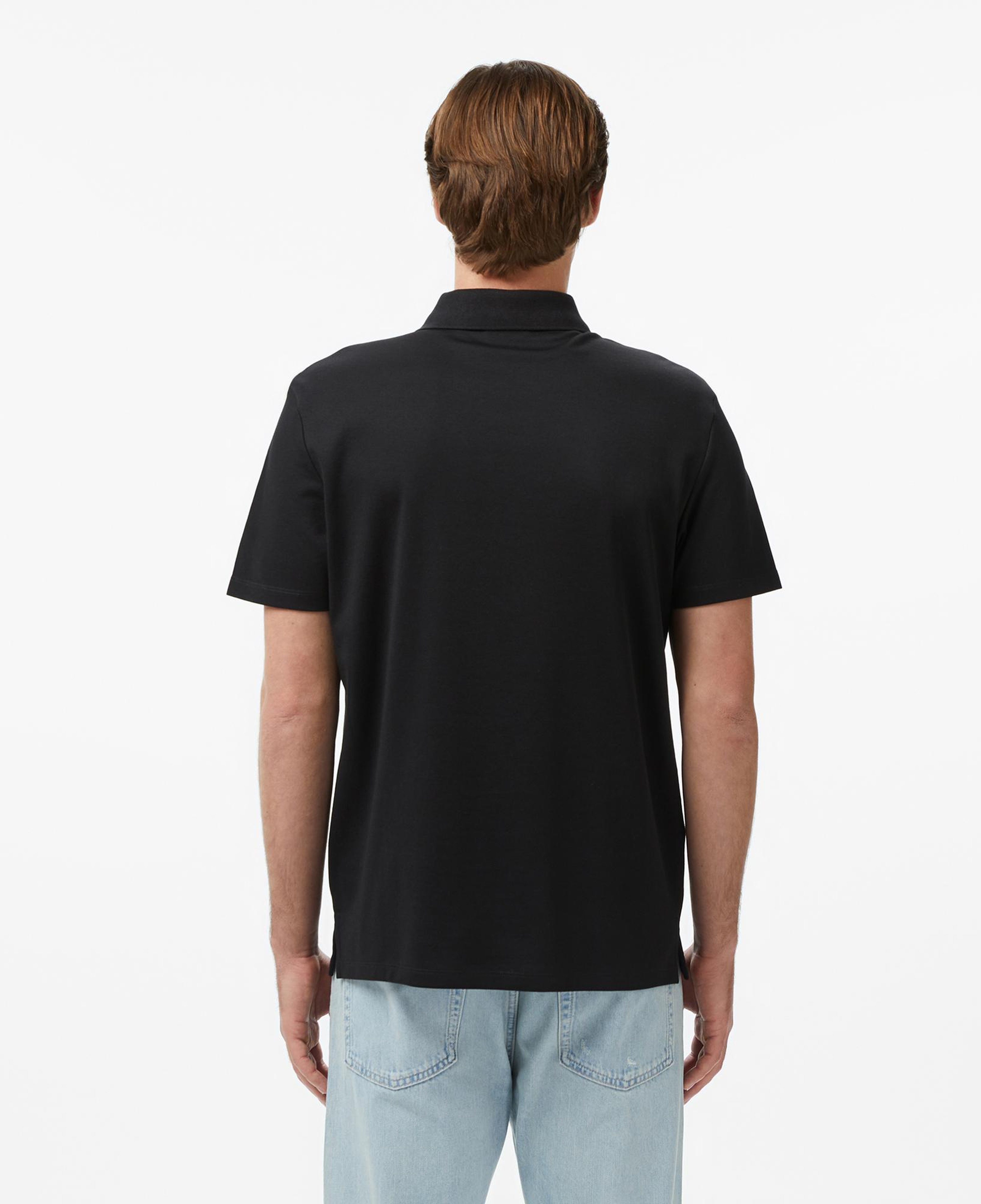 Calvin Klein Tech Interlock Erkek Siyah Polo