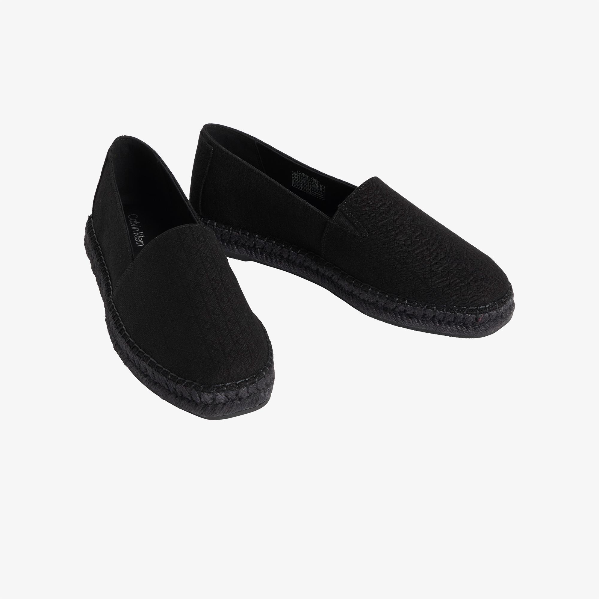 Calvin Klein Espadrille Erkek Siyah Espadril