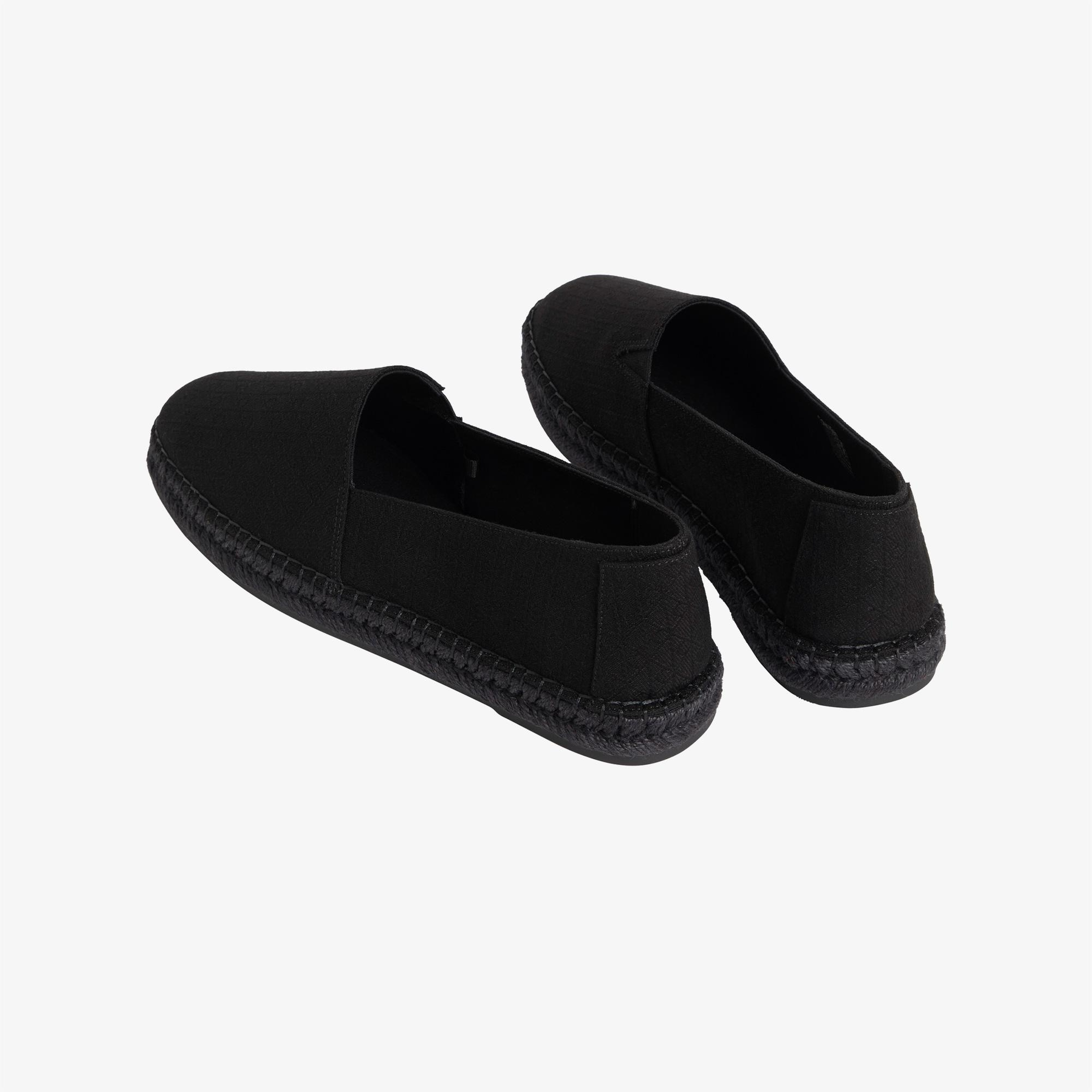 Calvin Klein Espadrille Erkek Siyah Espadril