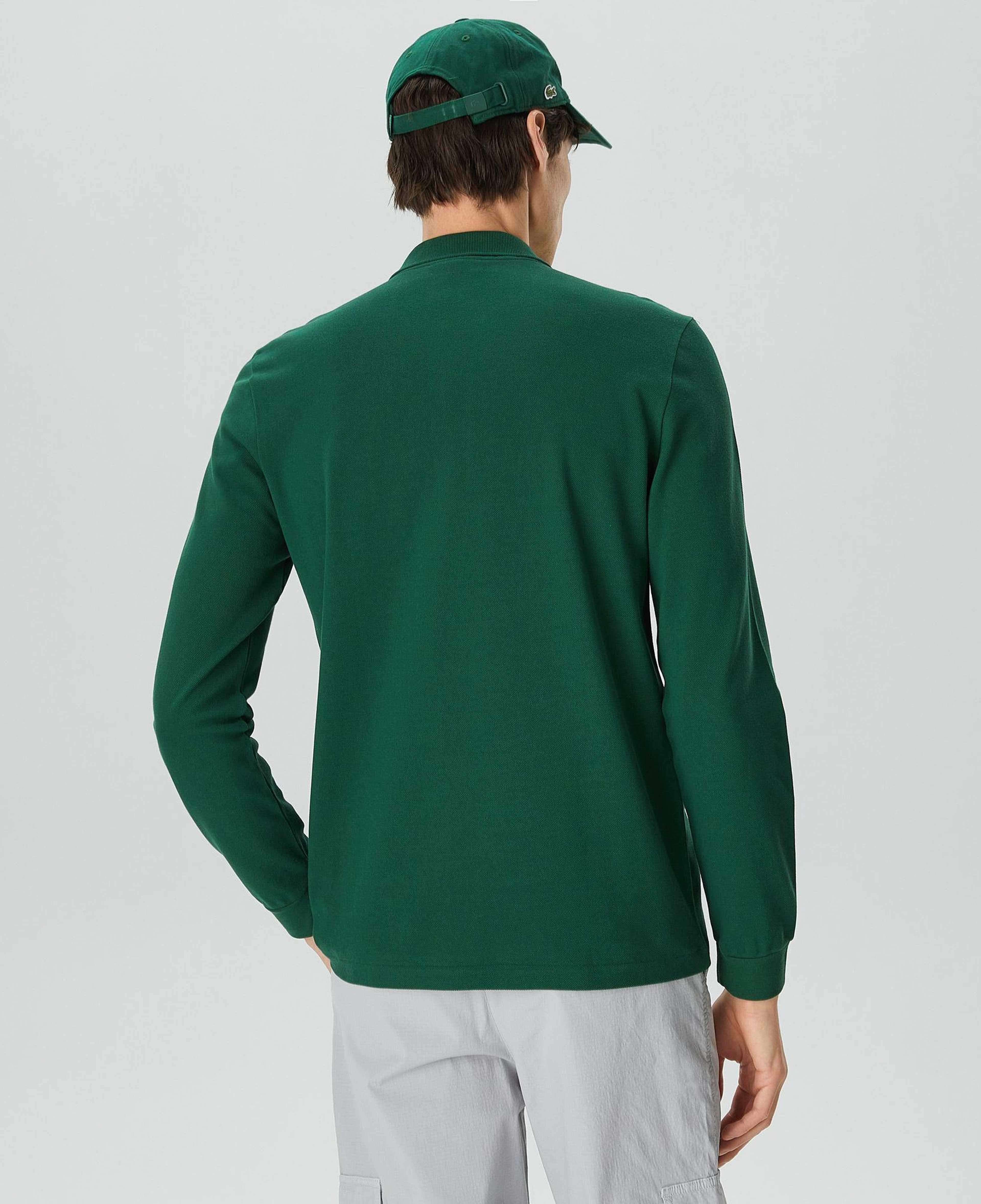 Lacoste Erkek Classic Fit Uzun Kollu Yeşil Polo
