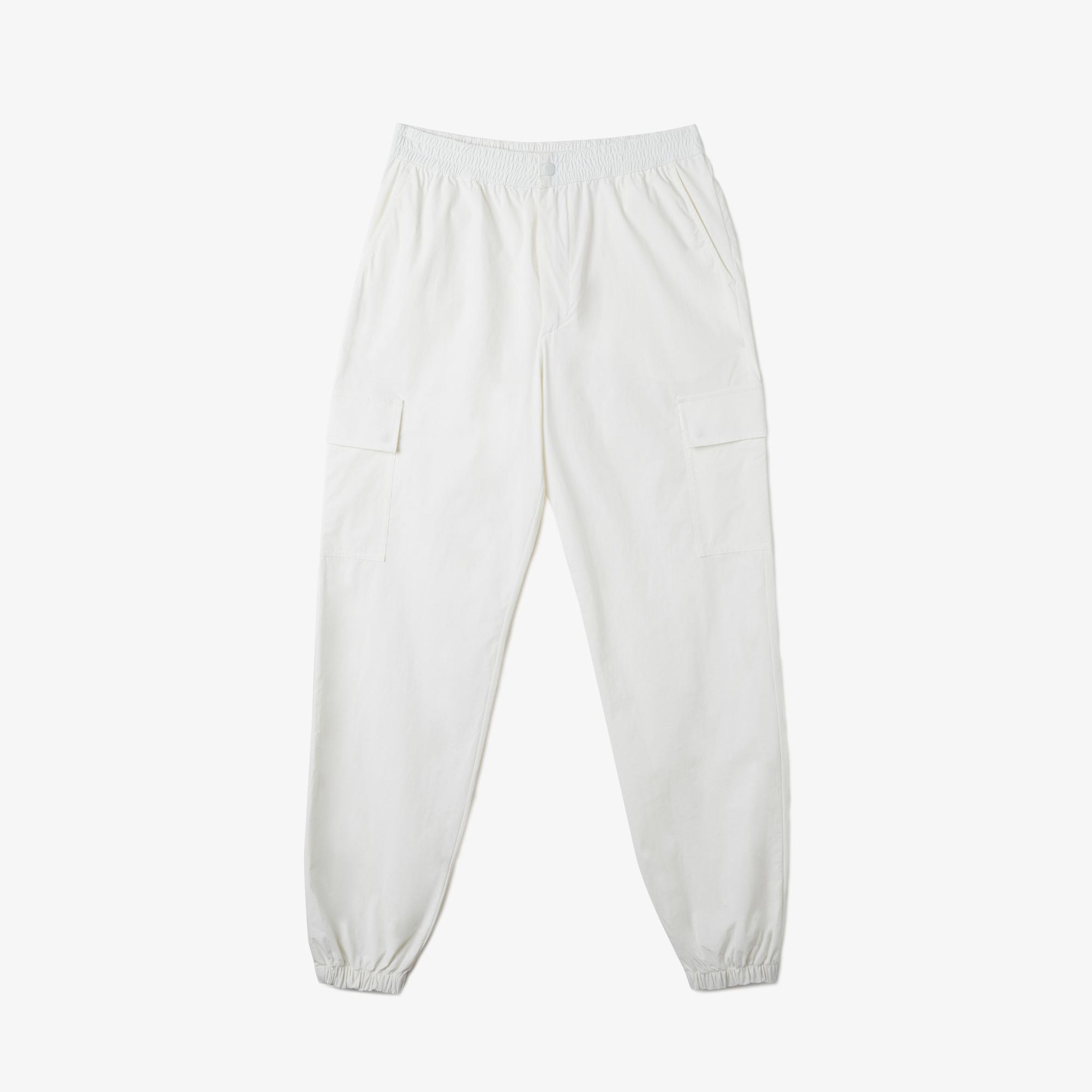 Lacoste Kadın Jogger Beyaz Pantolon