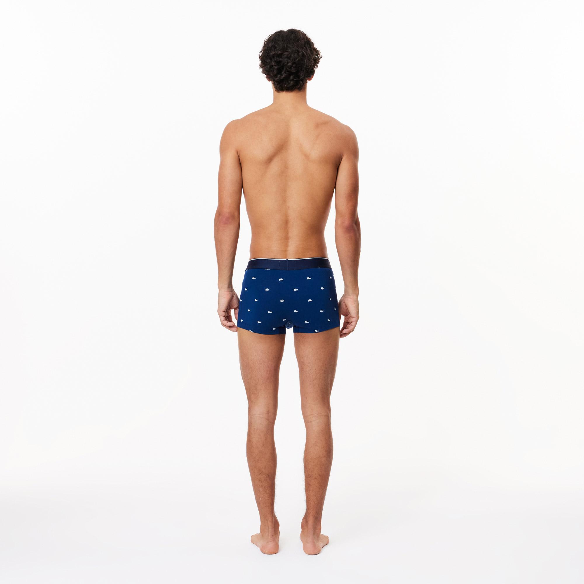 Lacoste Erkek 3'lü Renkli Boxer