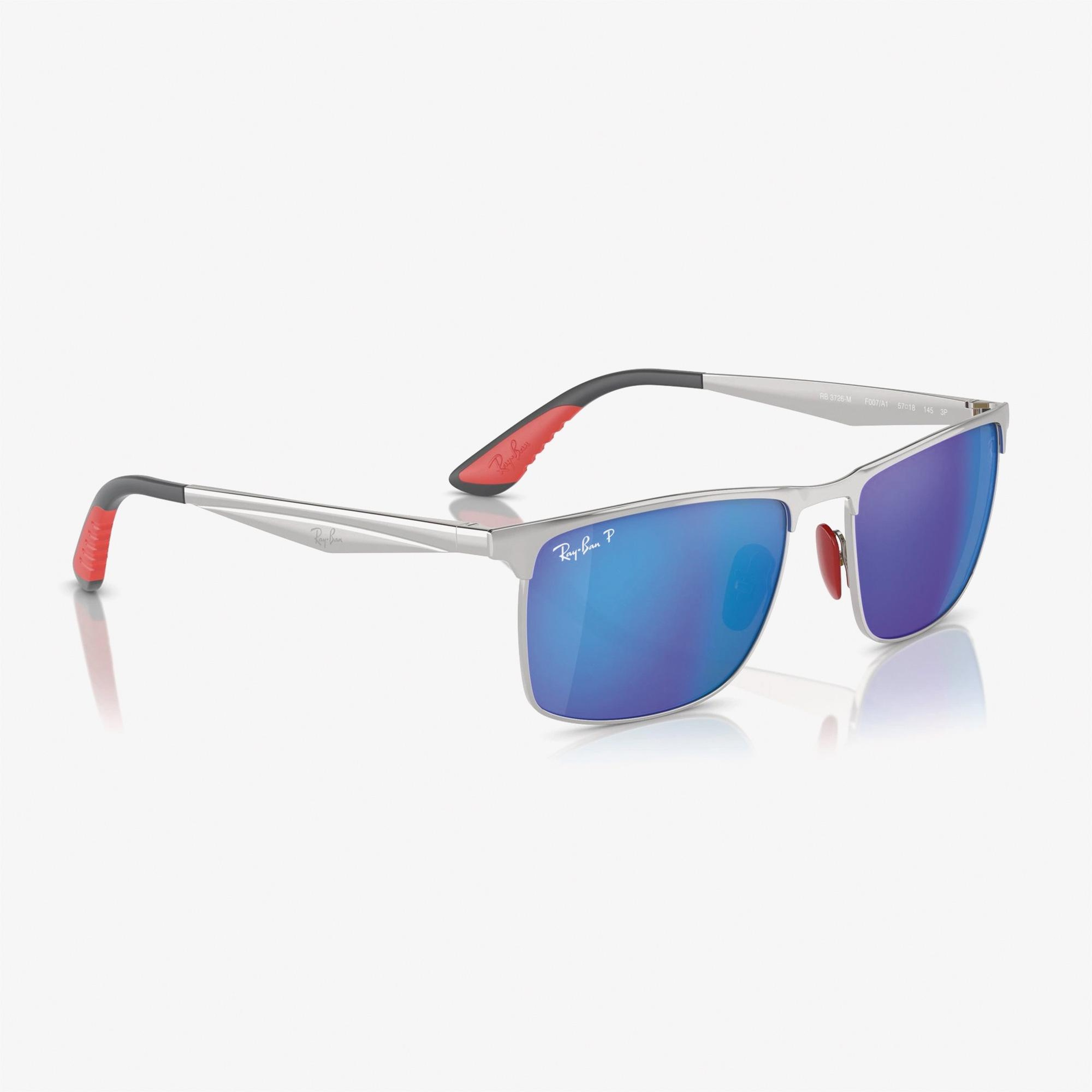 RAY-BAN 0RB3726M Metal Unisex Gümüş Rengi Güneş Gözlüğü