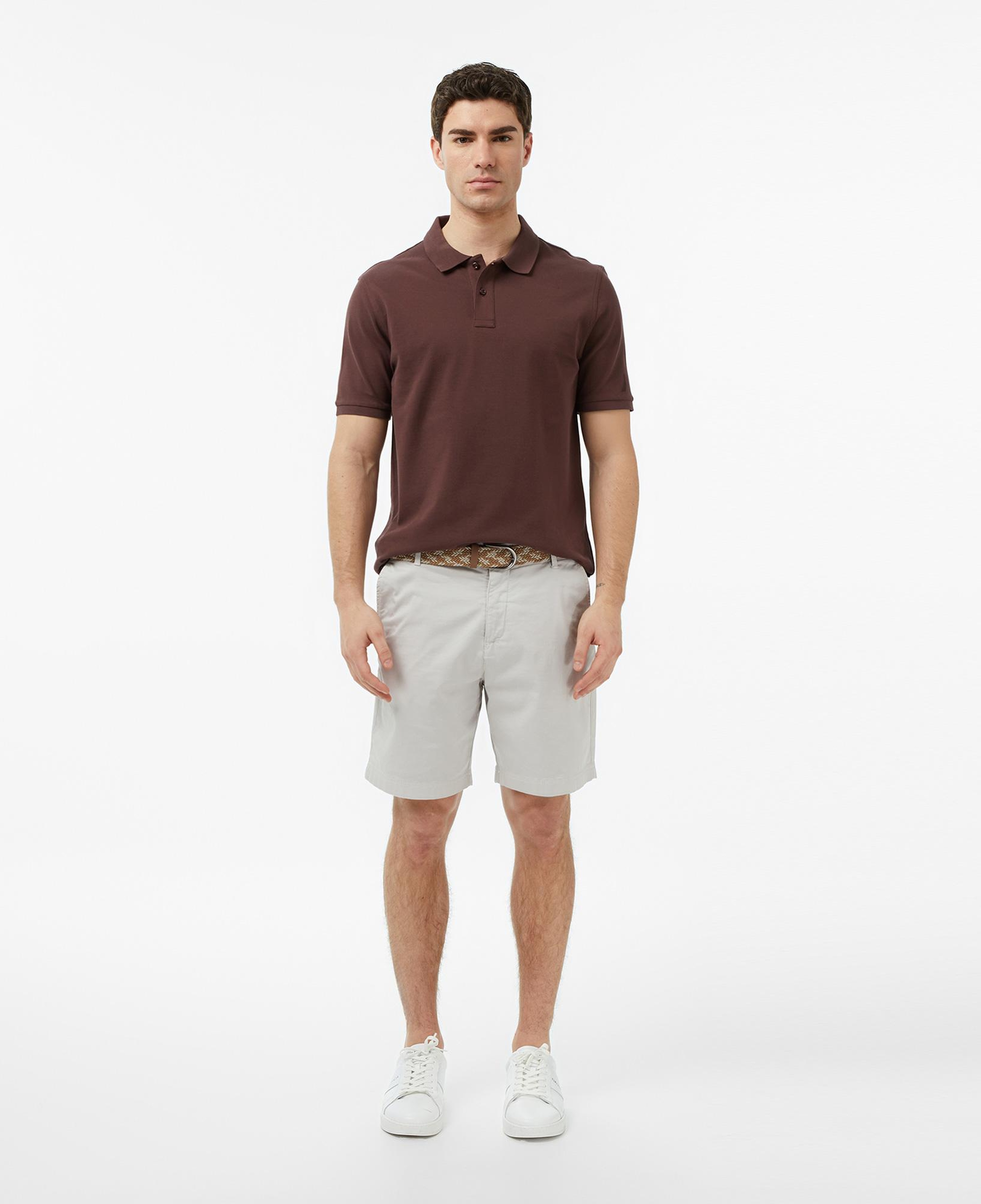 Nautica Erkek Kahverengi Regular Fit Polo Yaka T-Shirt