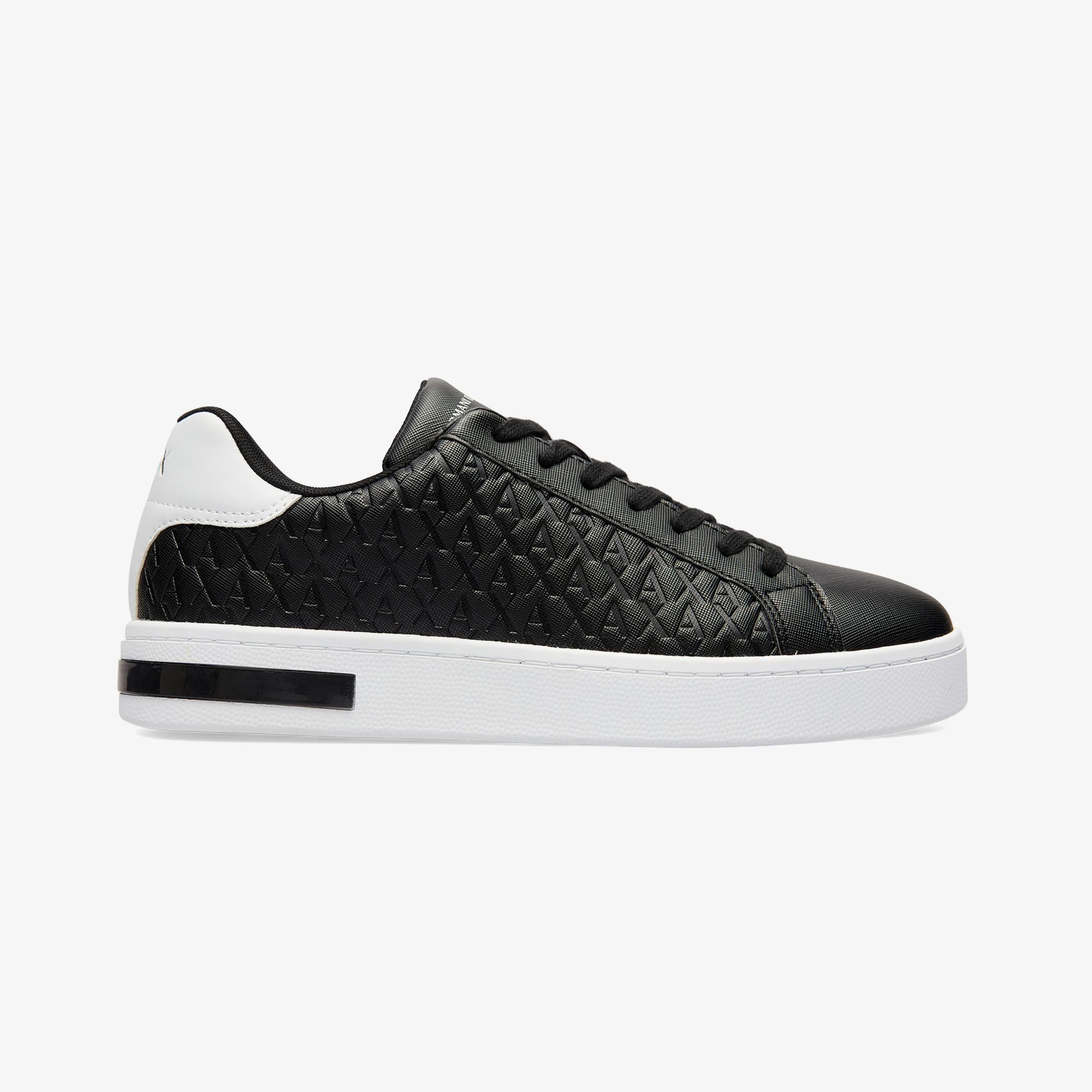 Armani Exchange Erkek Siyah / Beyaz Sneaker