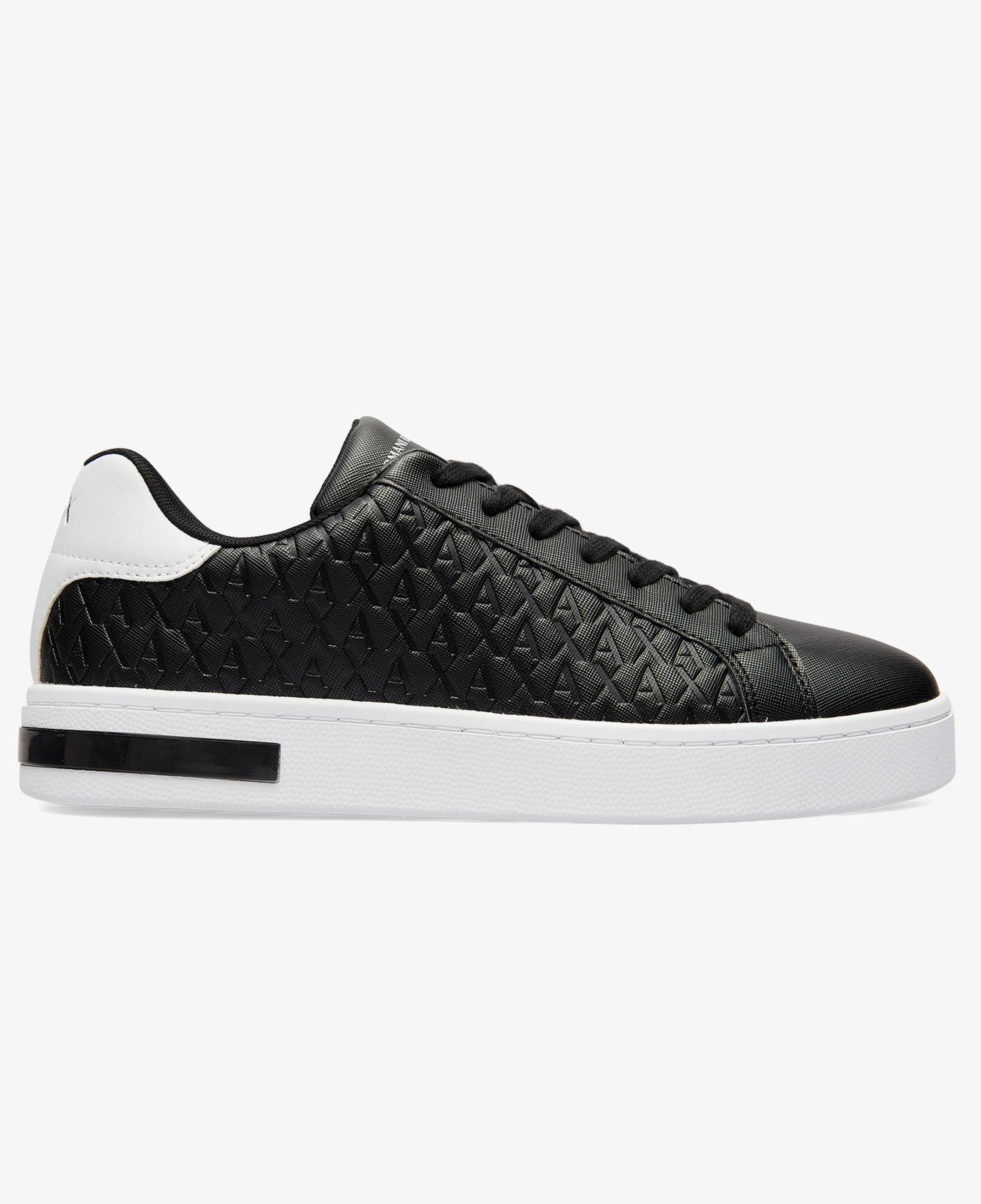 Armani Exchange Erkek Siyah / Beyaz Sneaker
