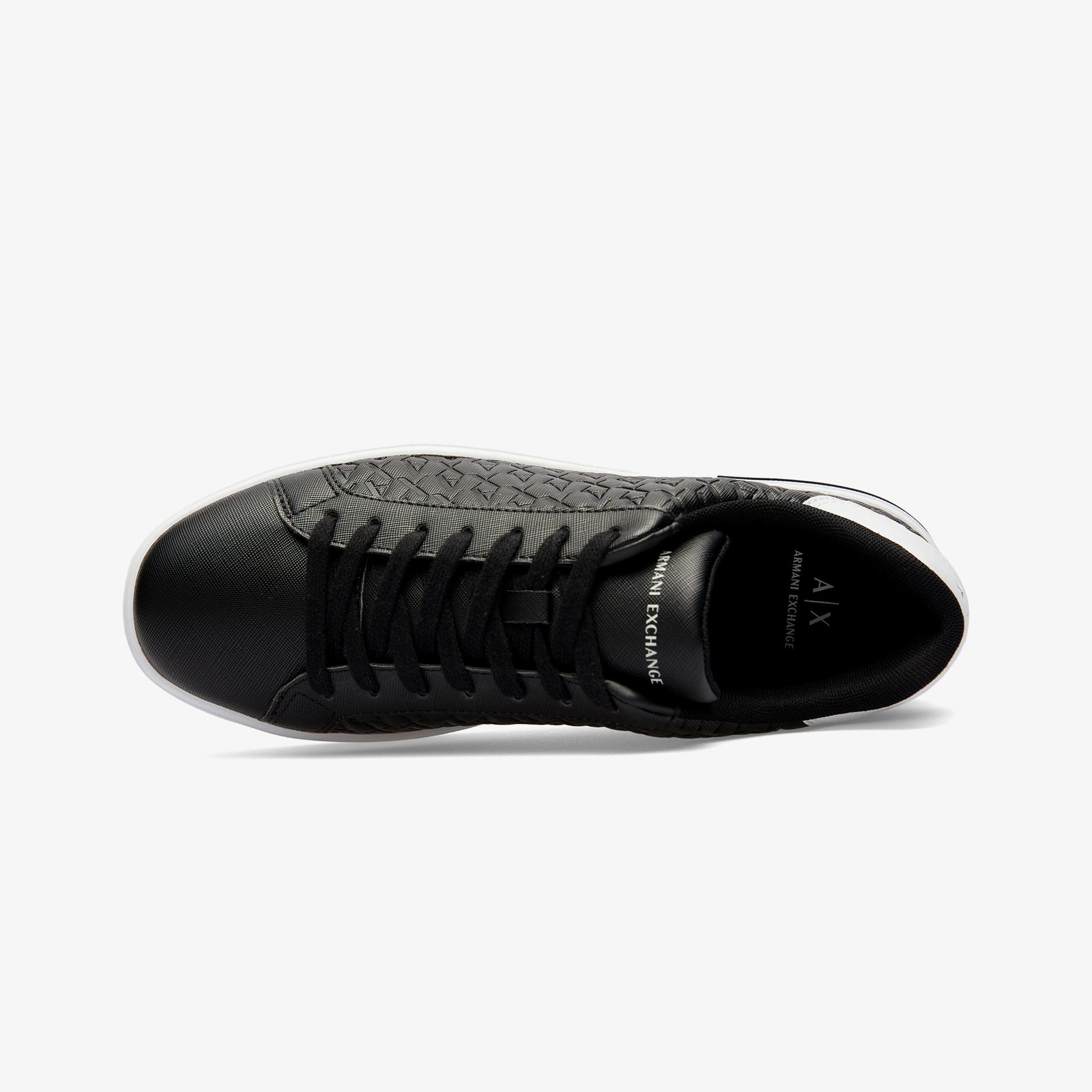 Armani Exchange Erkek Siyah / Beyaz Sneaker