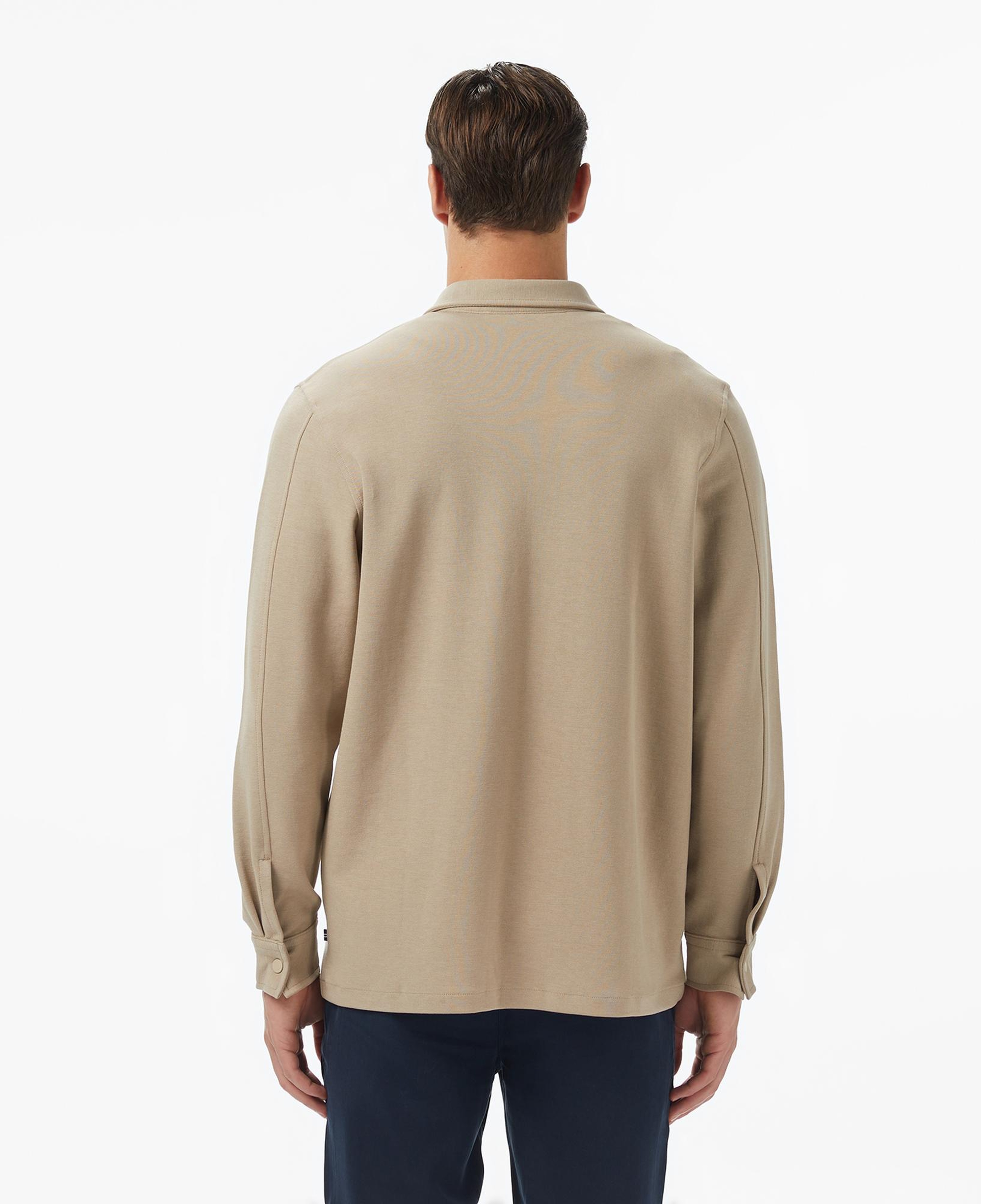 Nautica Erkek Bej Classic Fit Gömlek