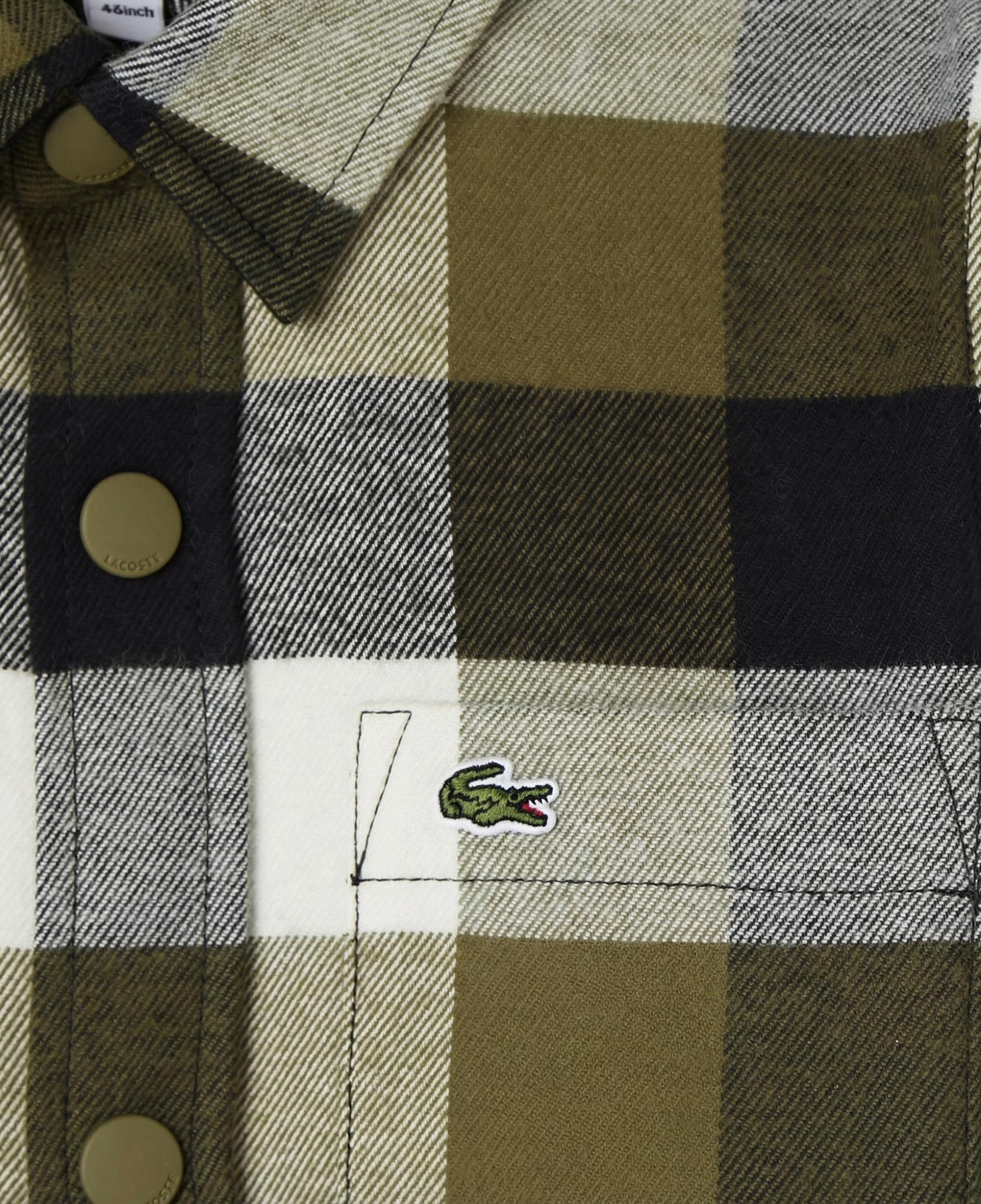 Lacoste Çocuk Haki Gömlek