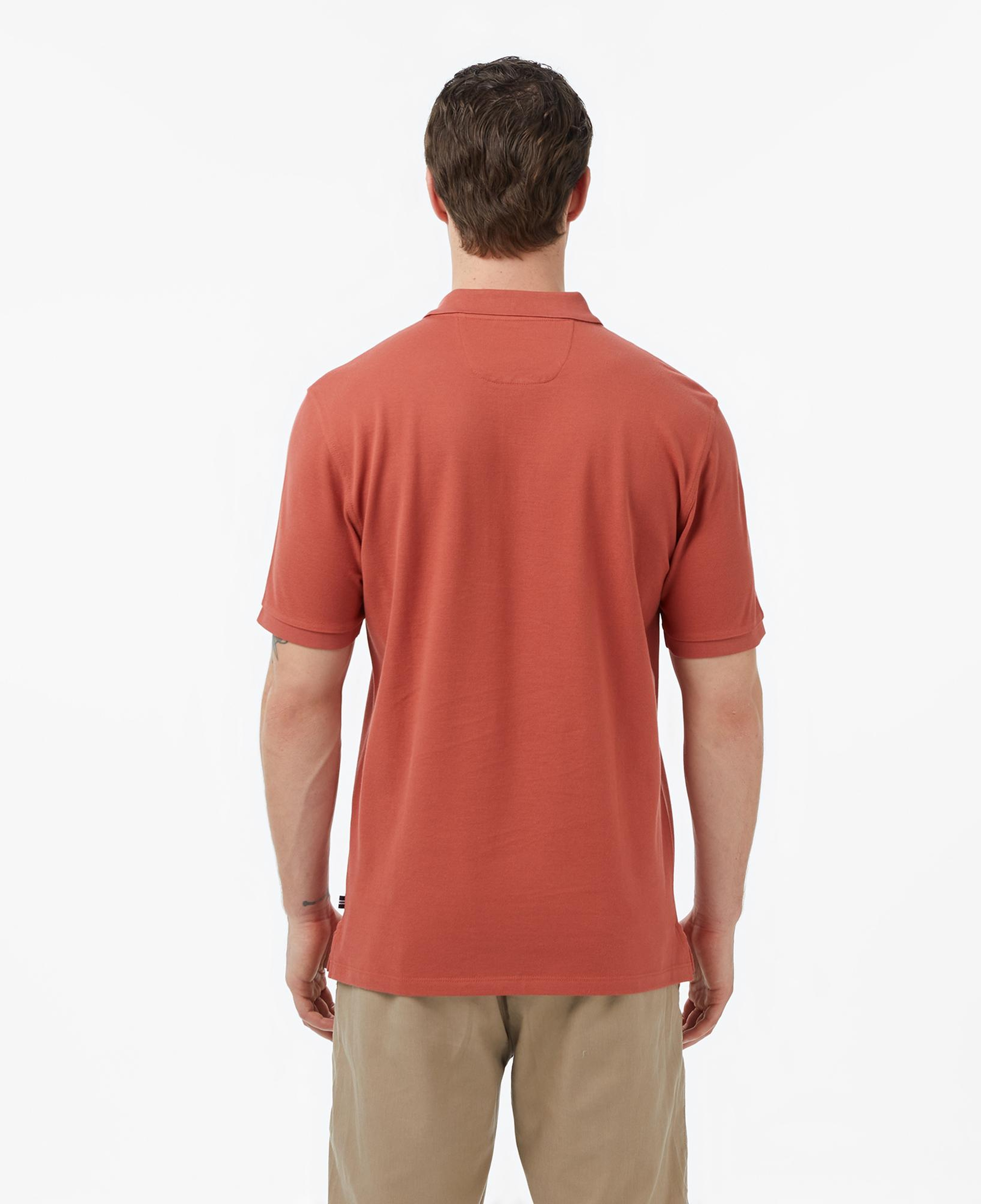 Nautica Erkek Kırmızı Regular Fit Polo Yaka T-Shirt