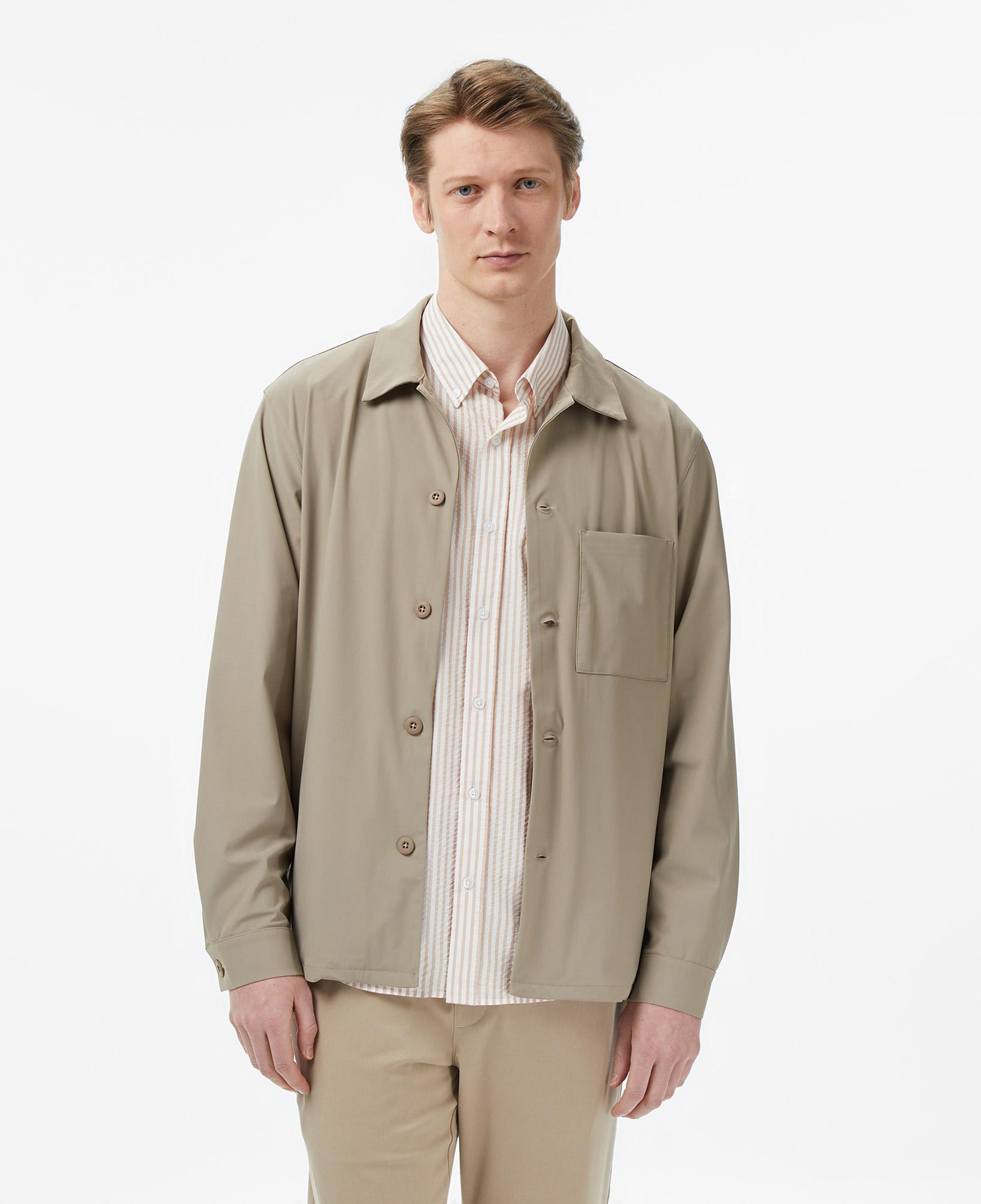 Nautica Erkek Bej Regular Fit Gömlek