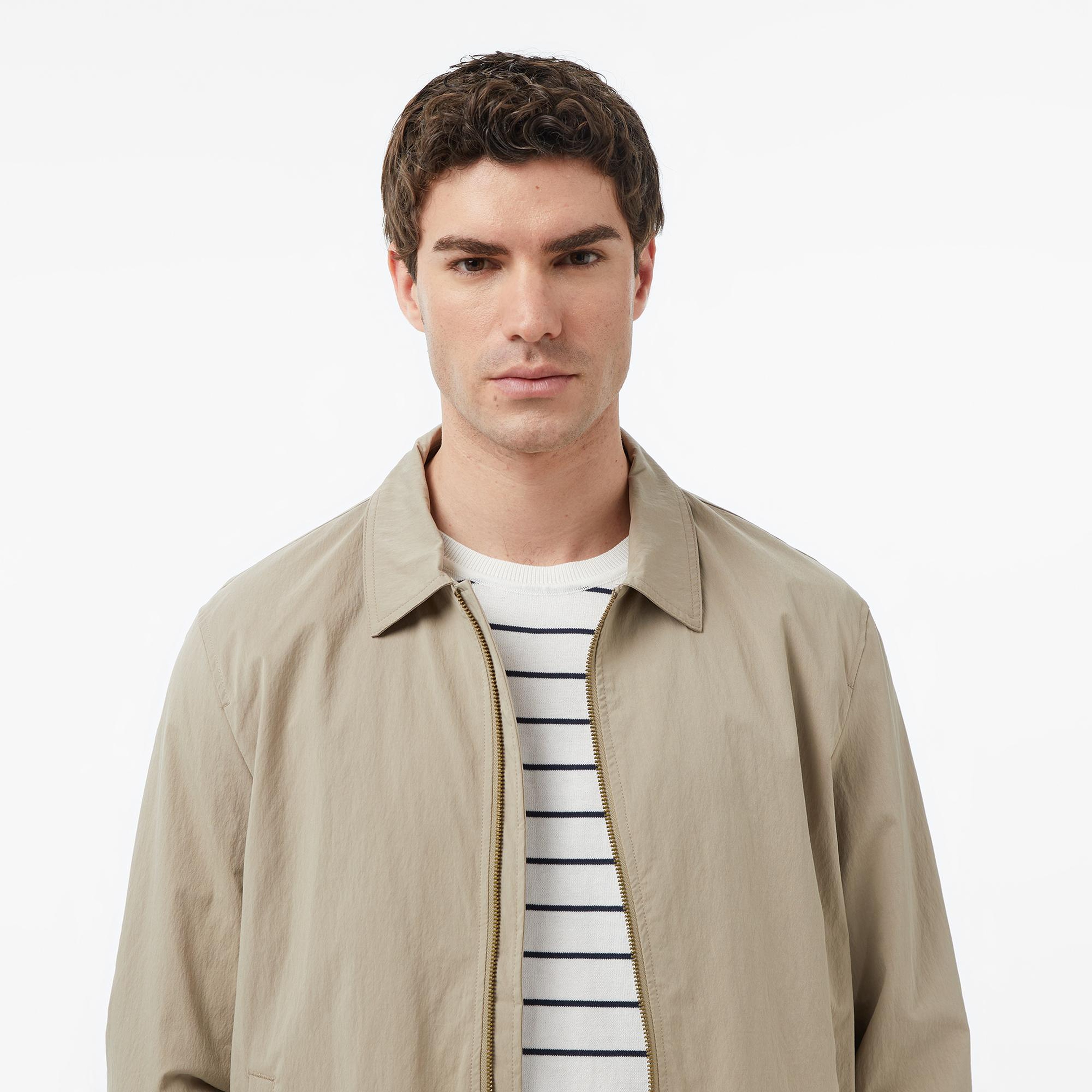 Nautica Erkek Bej Regular Fit Ceket