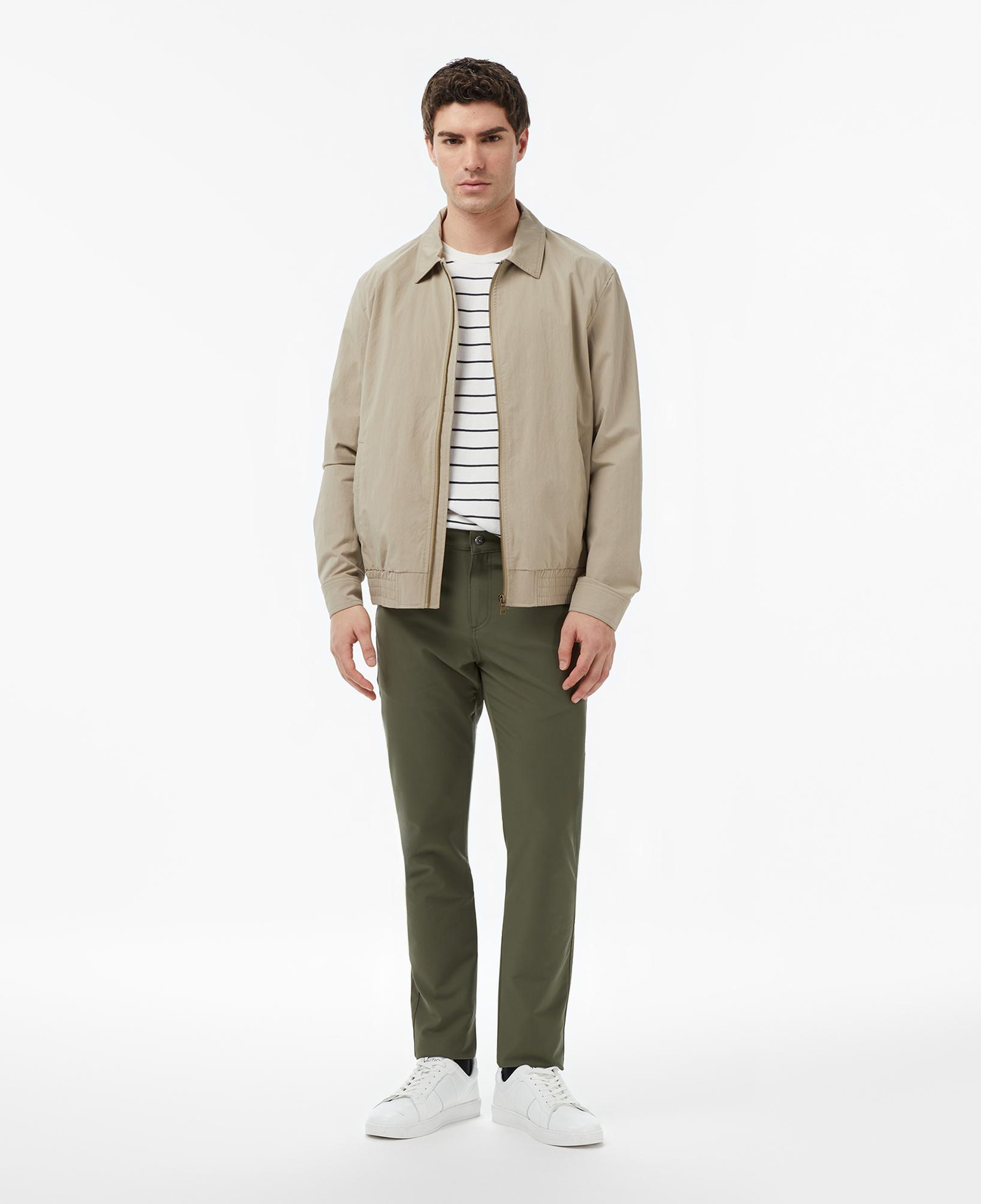 Nautica Erkek Bej Regular Fit Ceket