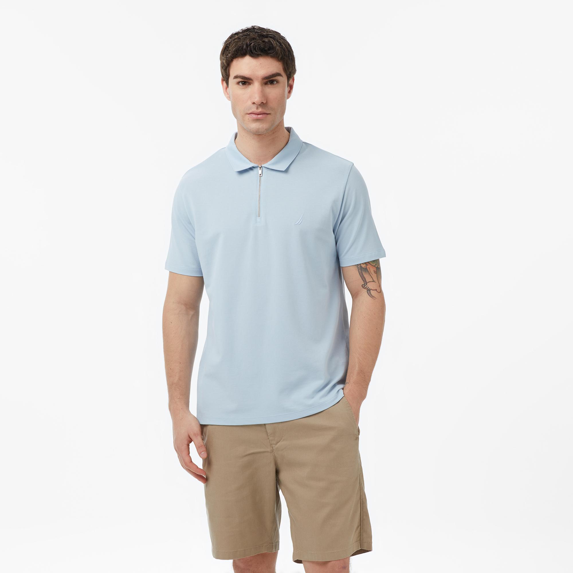 Nautica Erkek Mavi Regular Fit Polo Yaka T-Shirt