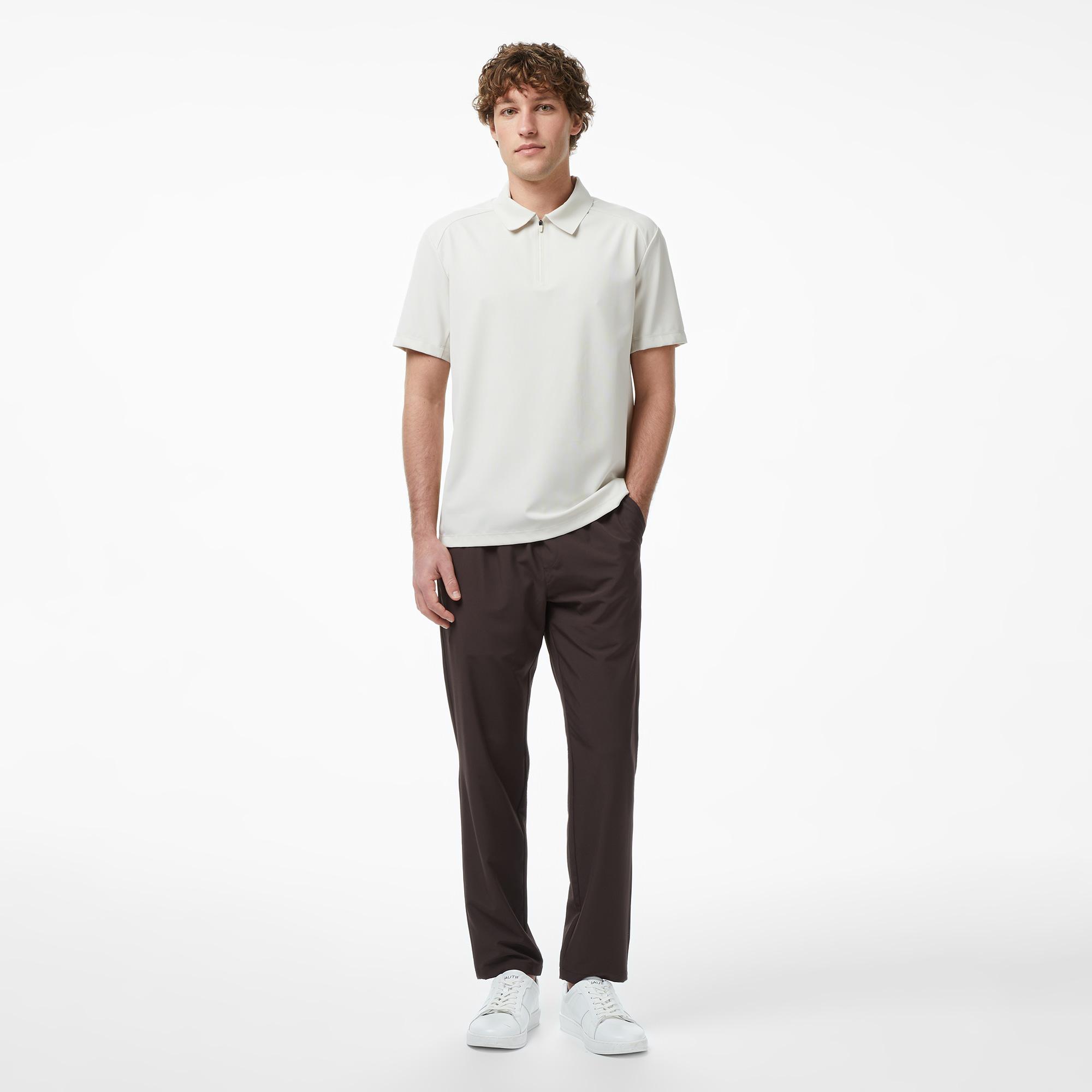 Nautica Erkek Kahverengi Slim Fit Teknik Pantolon