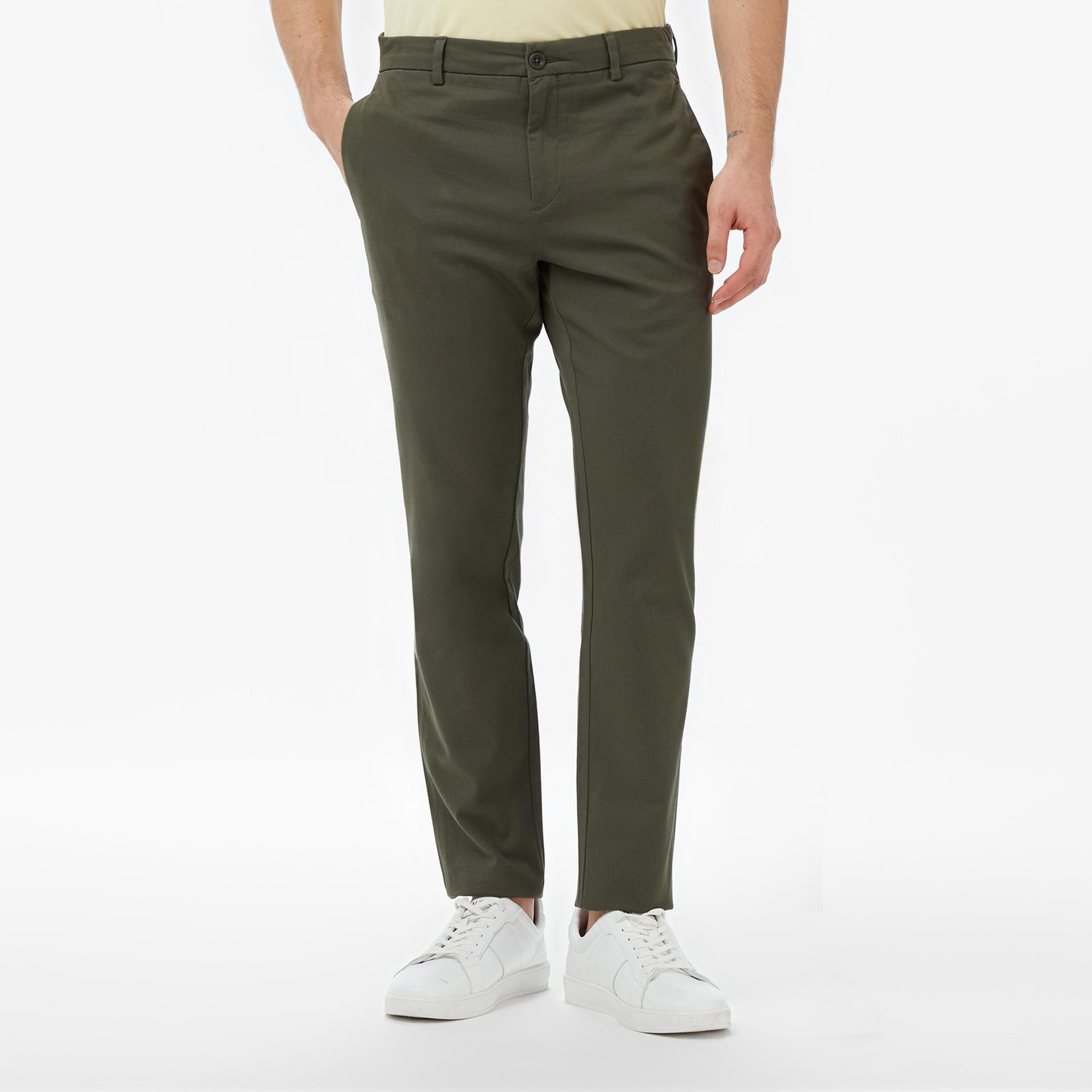 Nautica Erkek Yeşil Tapered Pantolon