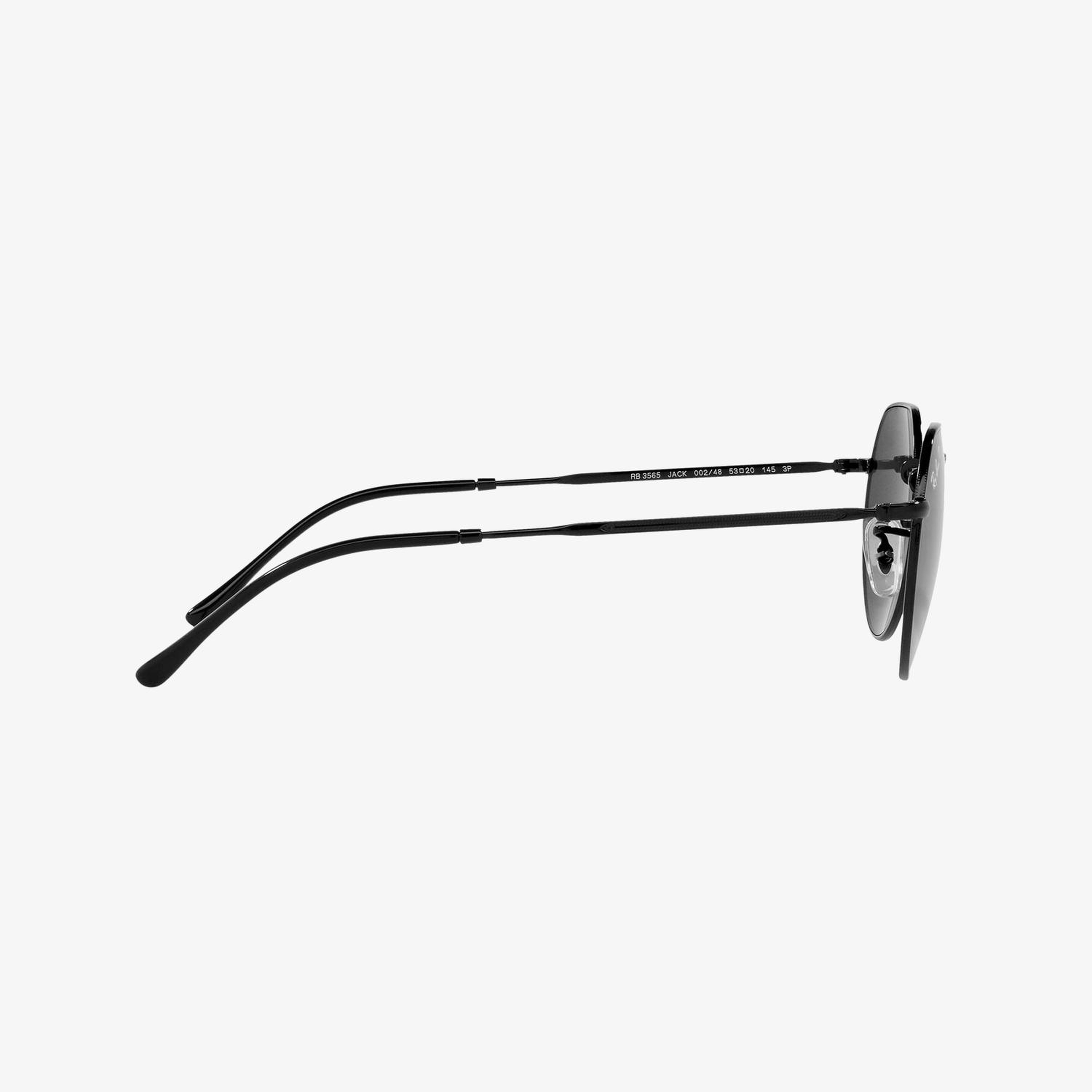 RAY-BAN 0RB3565 Jack Unisex Siyah Güneş Gözlüğü