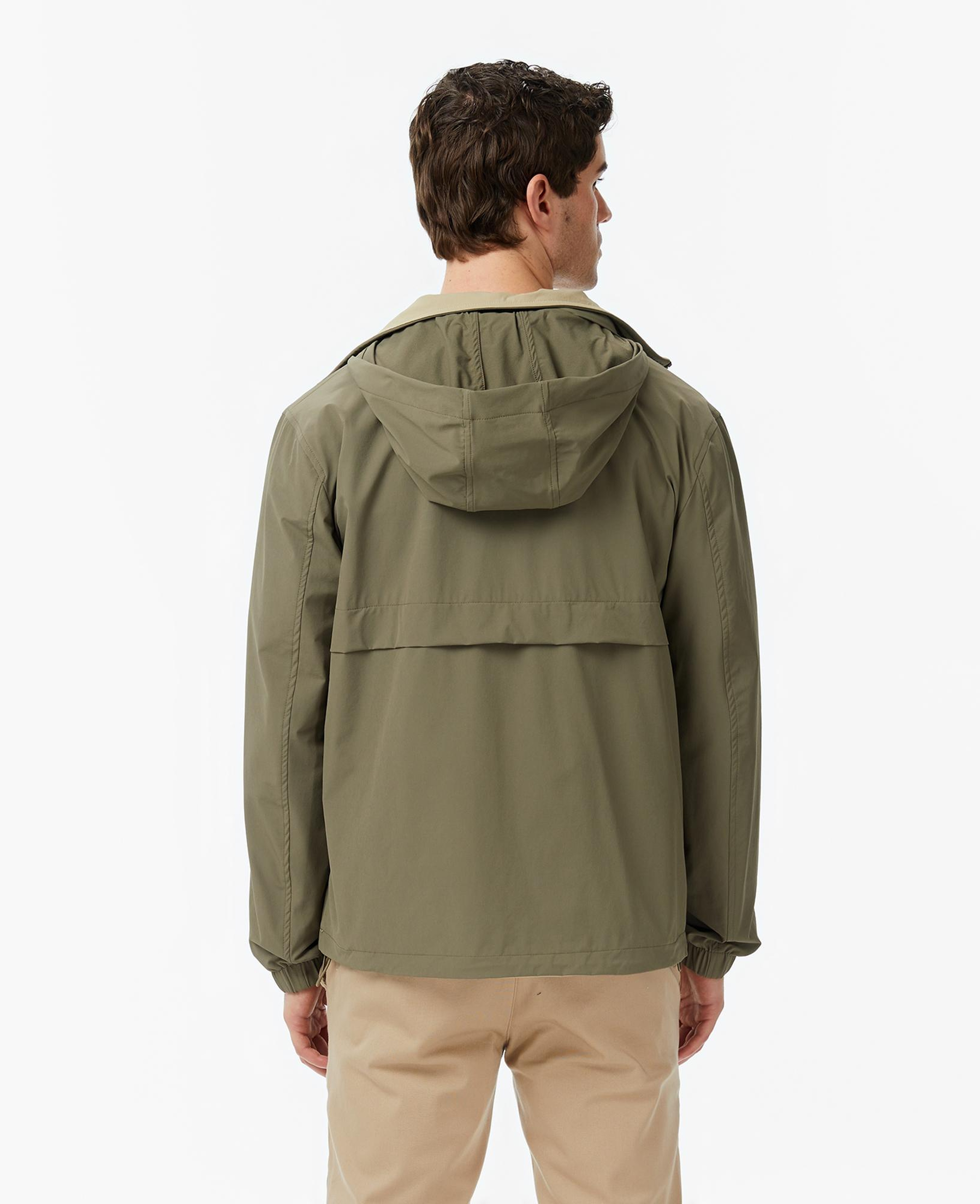 Nautica Erkek Yeşil Regular Fit Dik Yaka Çift Taraflı Su İtici Mont