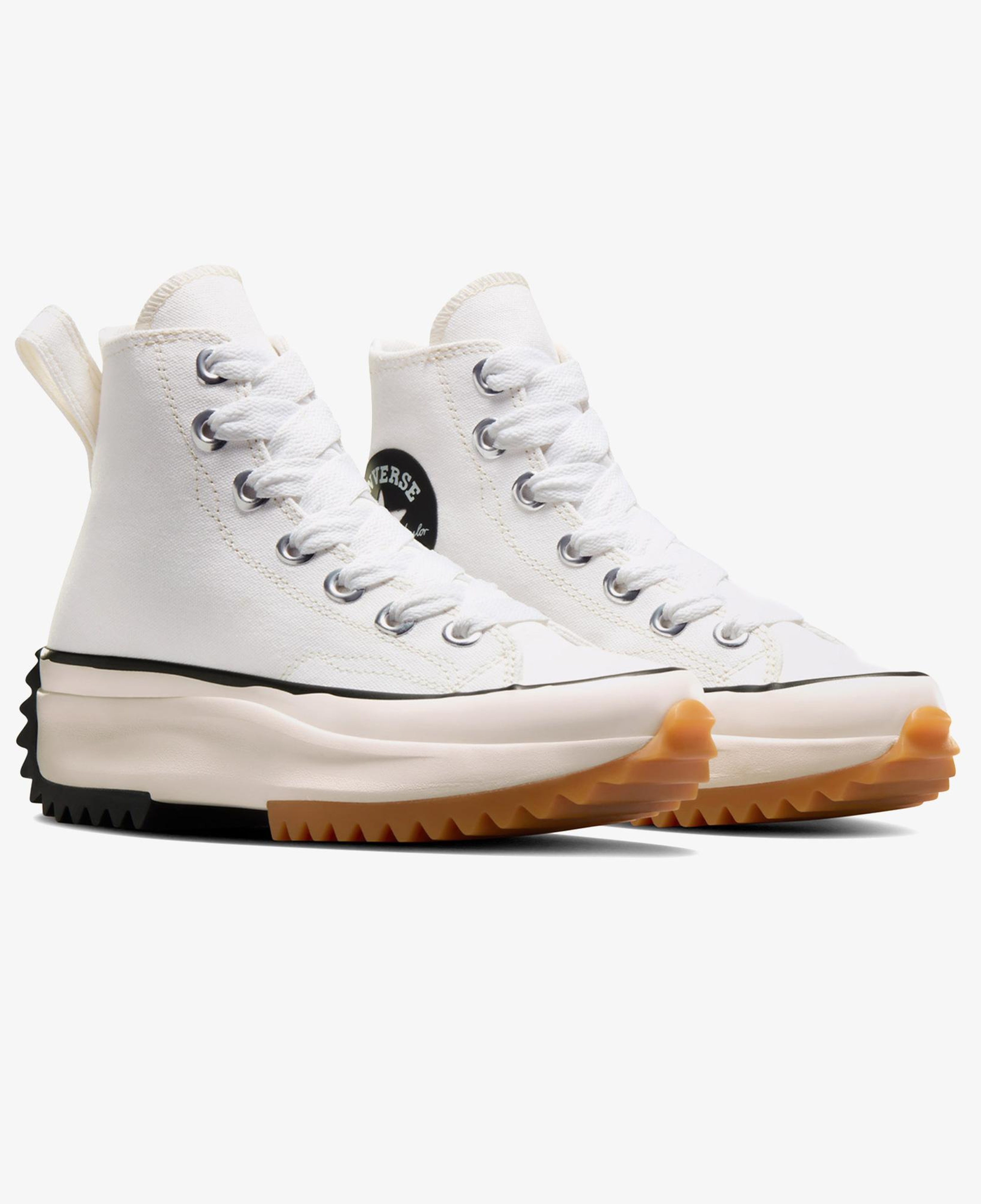 Converse Run Star Hike Unisex Beyaz Platform Sneaker