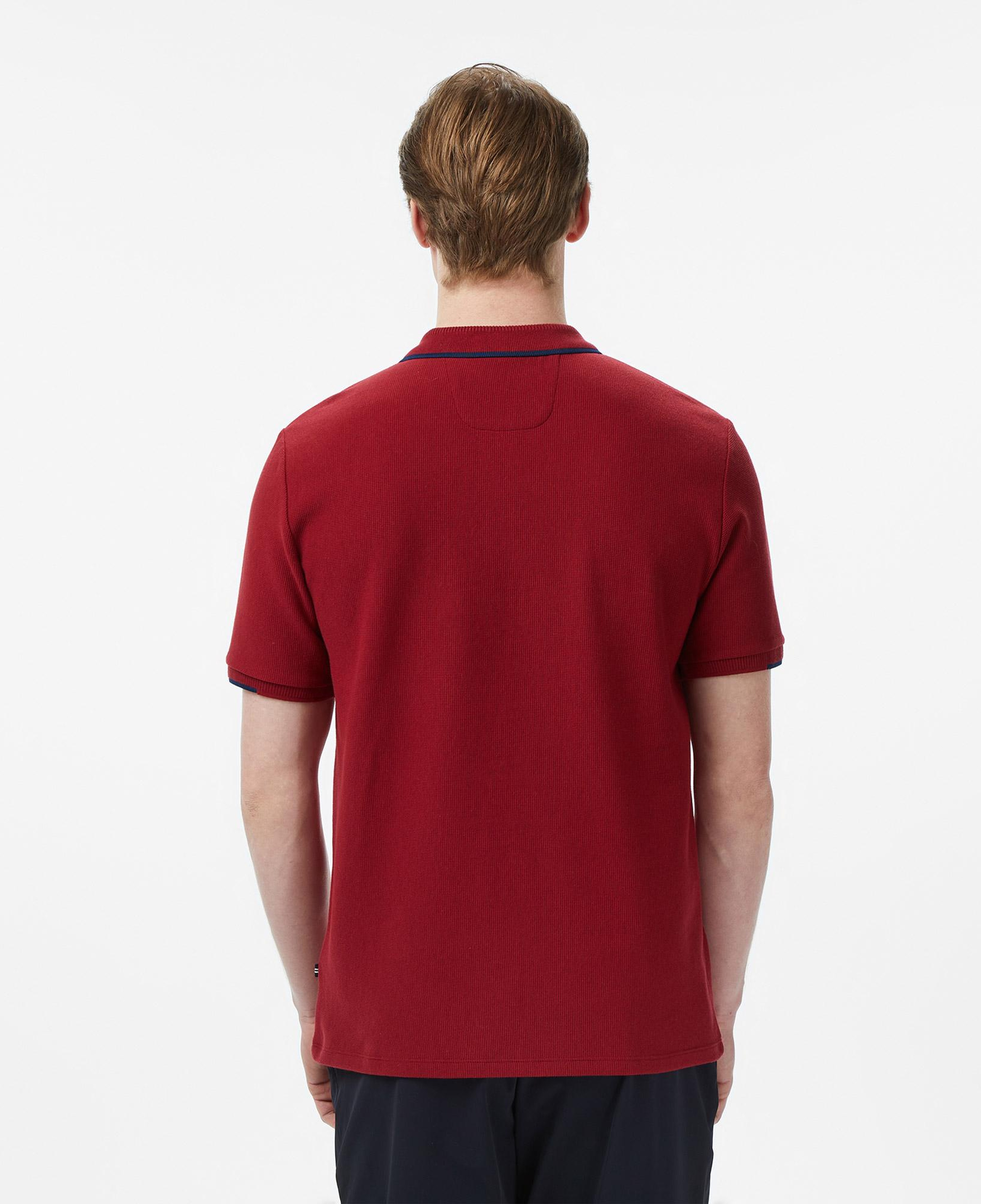 Nautica Erkek Bordo Regular Fit Polo Yaka T-Shirt