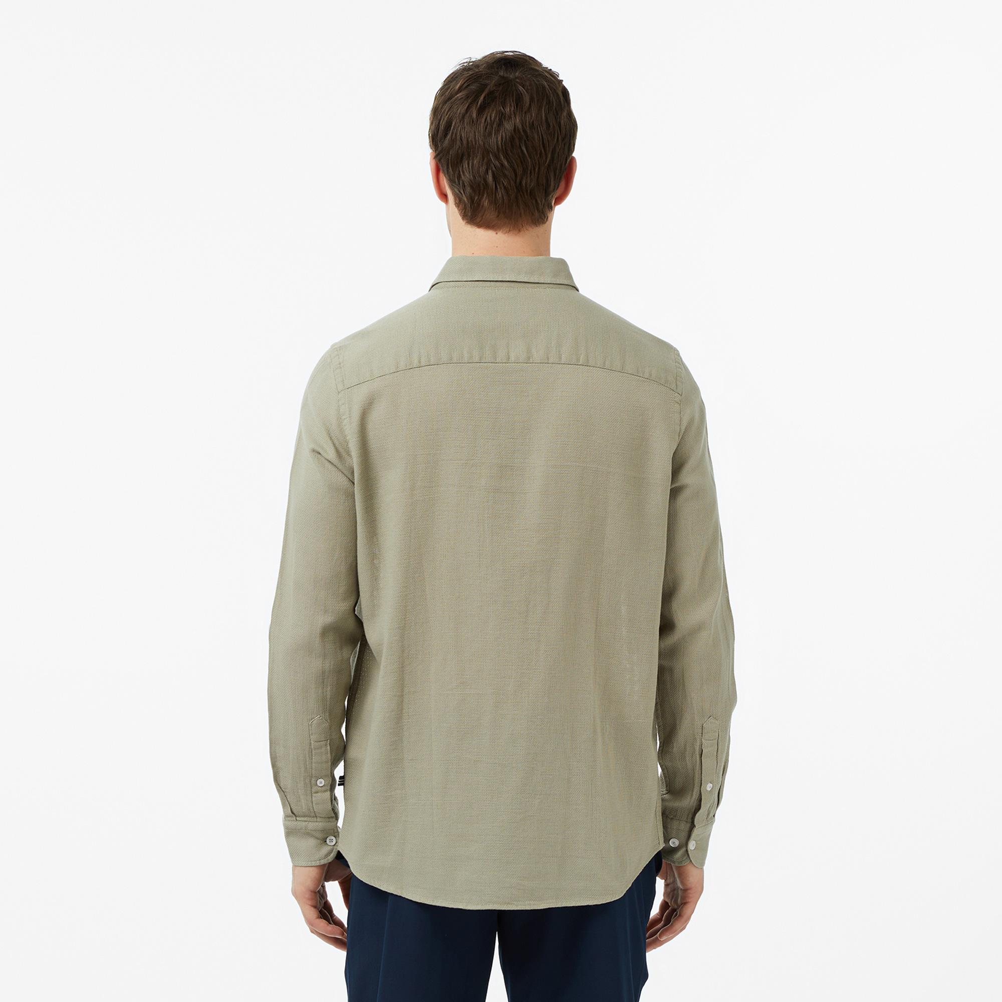 Nautica Erkek Yeşil Regular Fit Gömlek