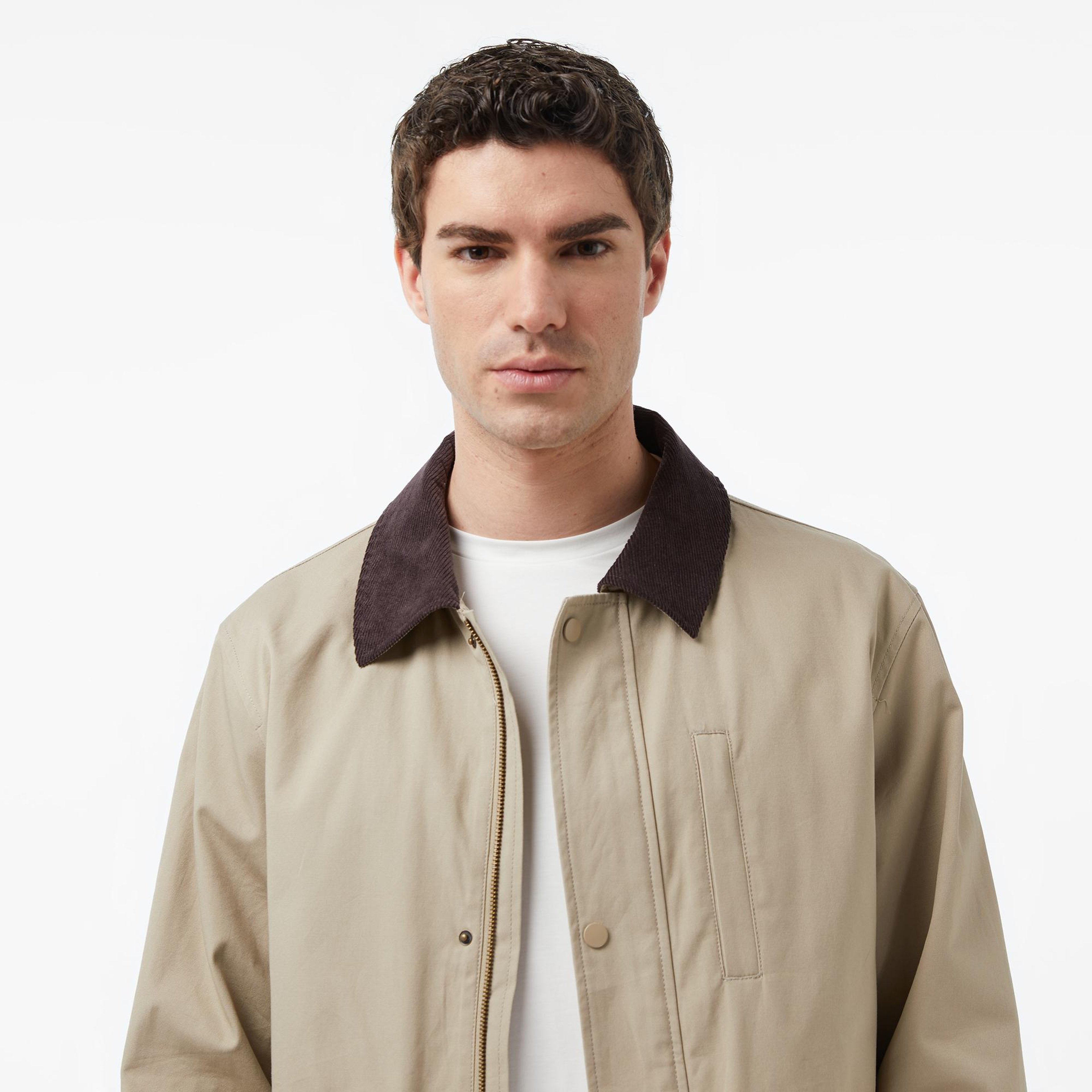 Nautica Erkek Bej Regular Fit Ceket