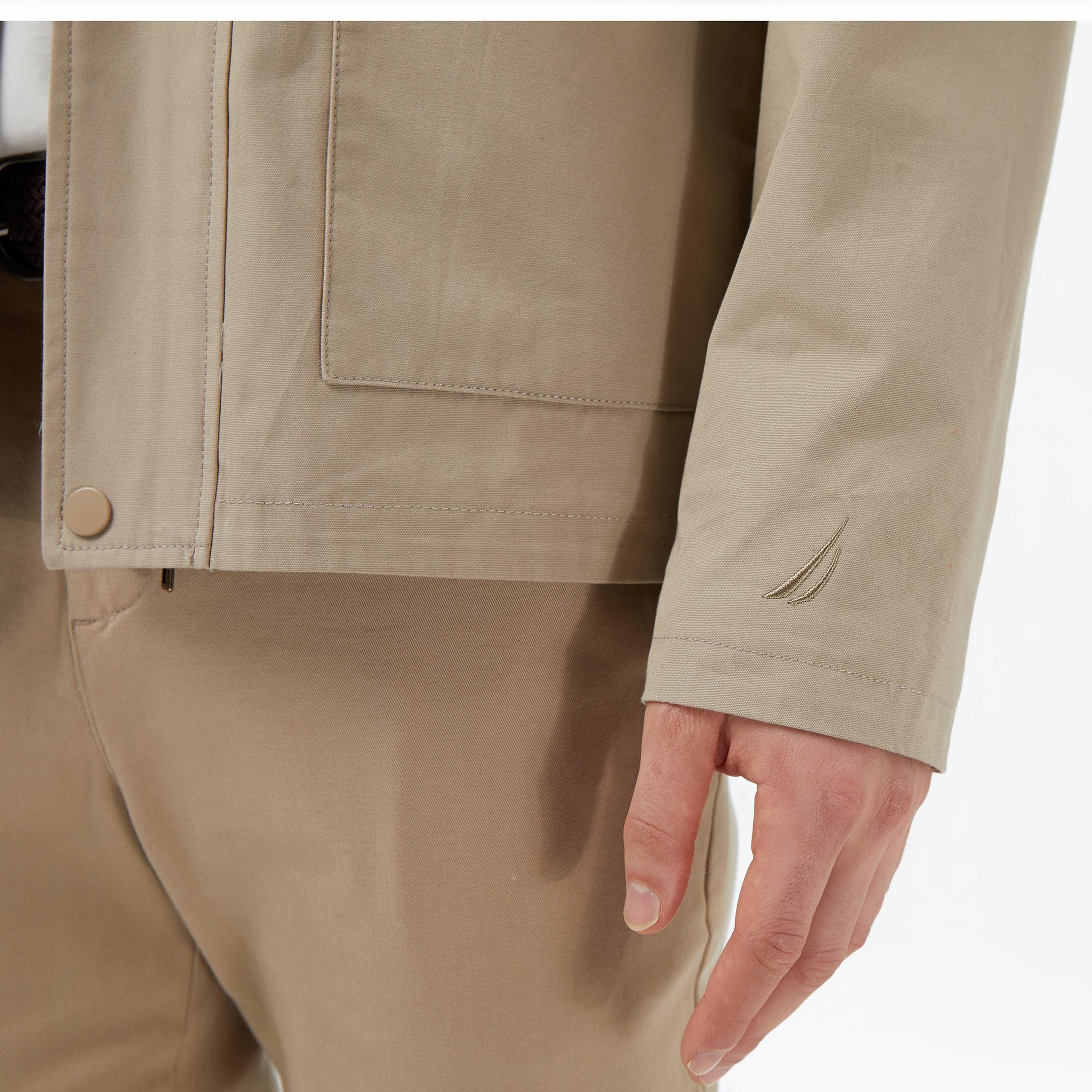 Nautica Erkek Bej Regular Fit Ceket