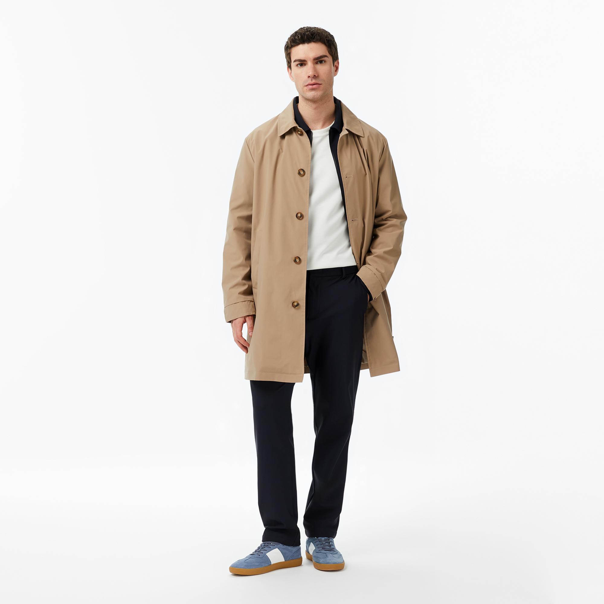 Nautica Erkek Bej Regular Fit Su İtici Ceket