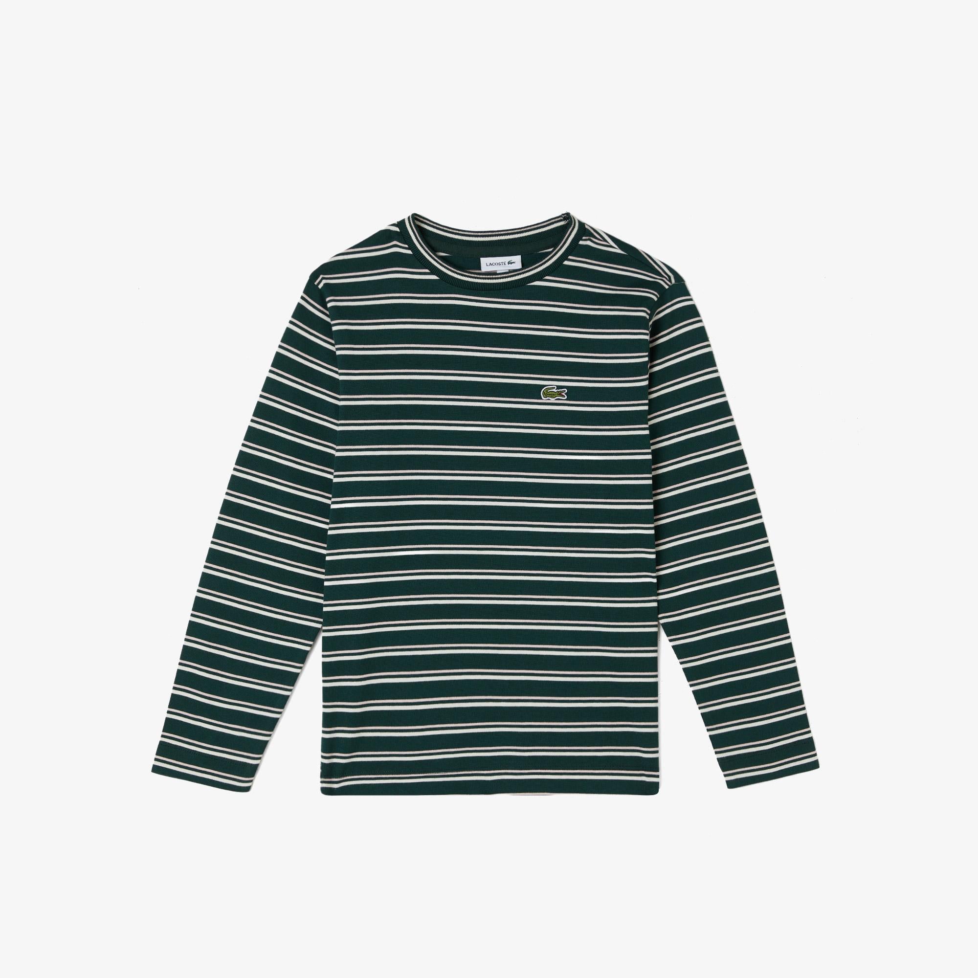 Lacoste Çocuk Bisiklet Yaka Yeşil T-shirt