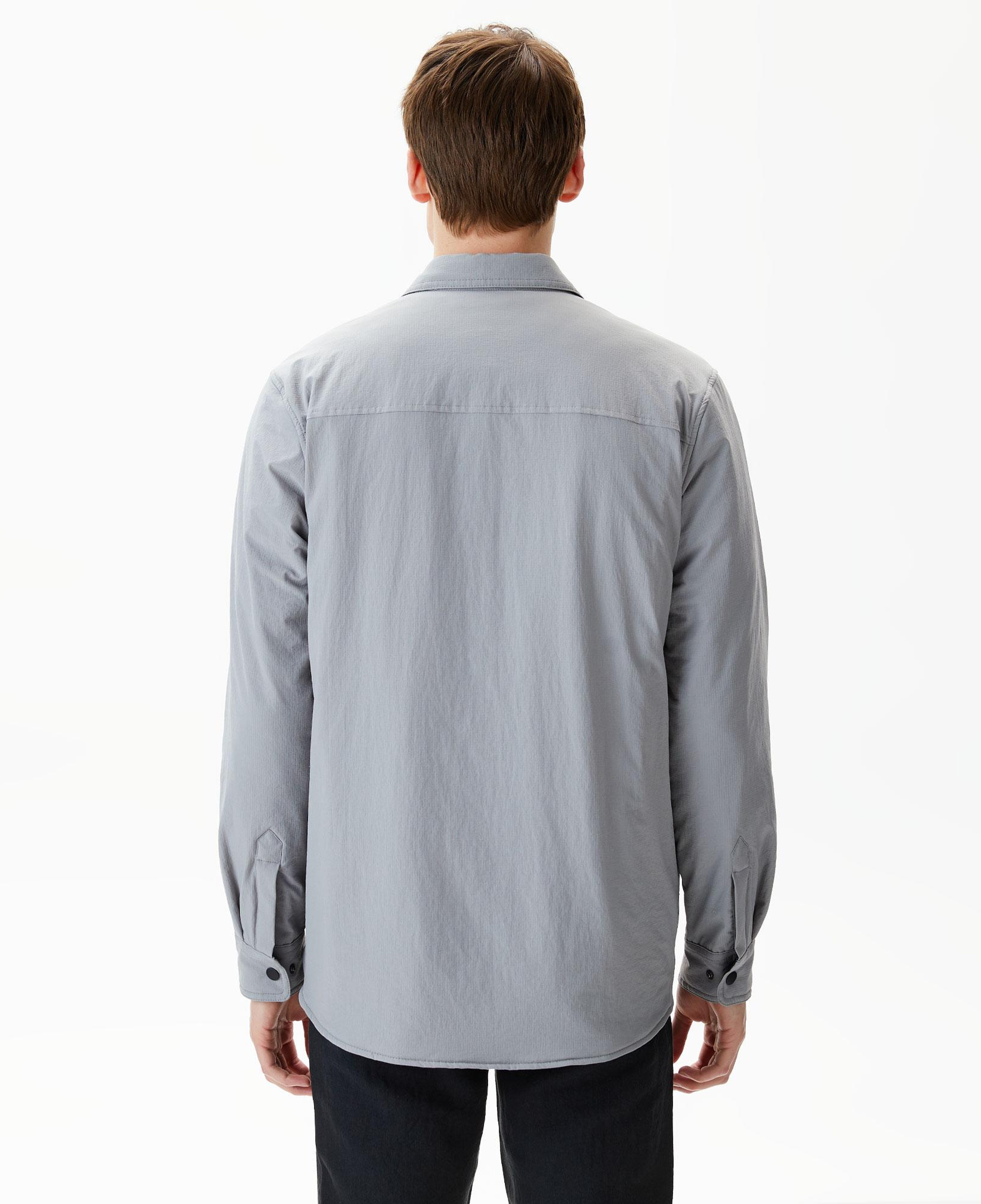 Lacoste Erkek Regular Fit Baskılı Gri Gömlek