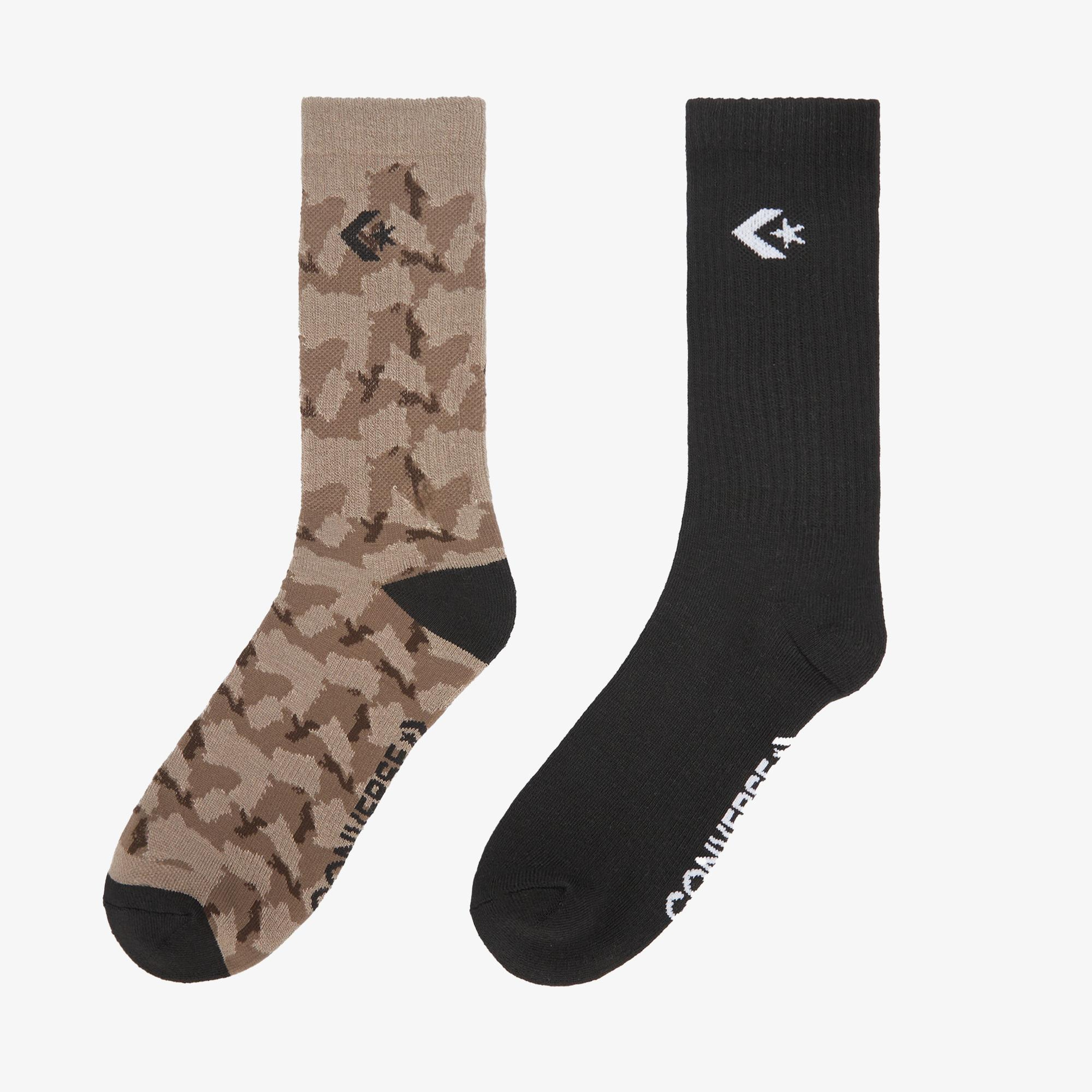 Converse Erkek 2'li Renkli Uzun Çorap